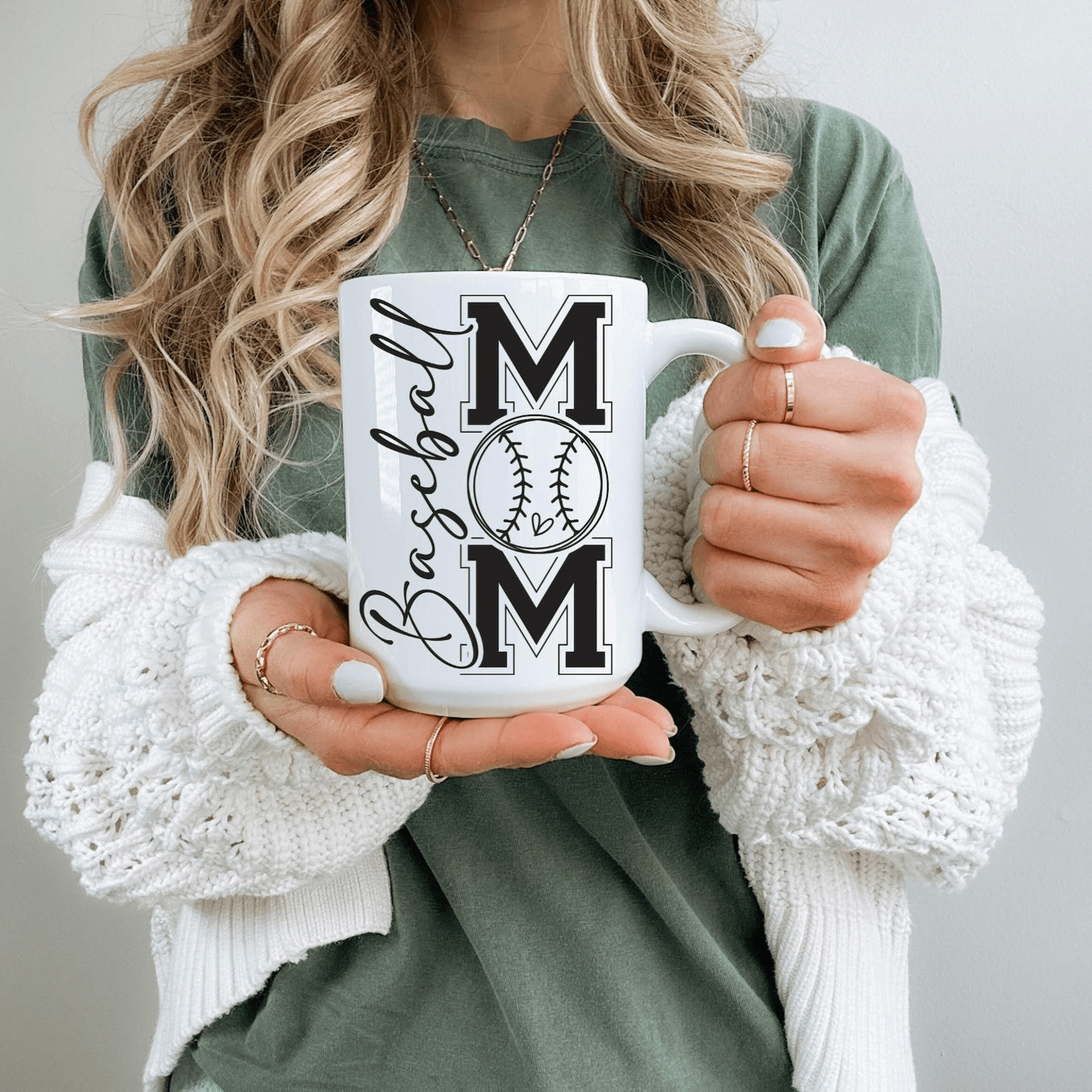 funny baseball mom mug – sports mom coffee cup gift for team mom & mothers day