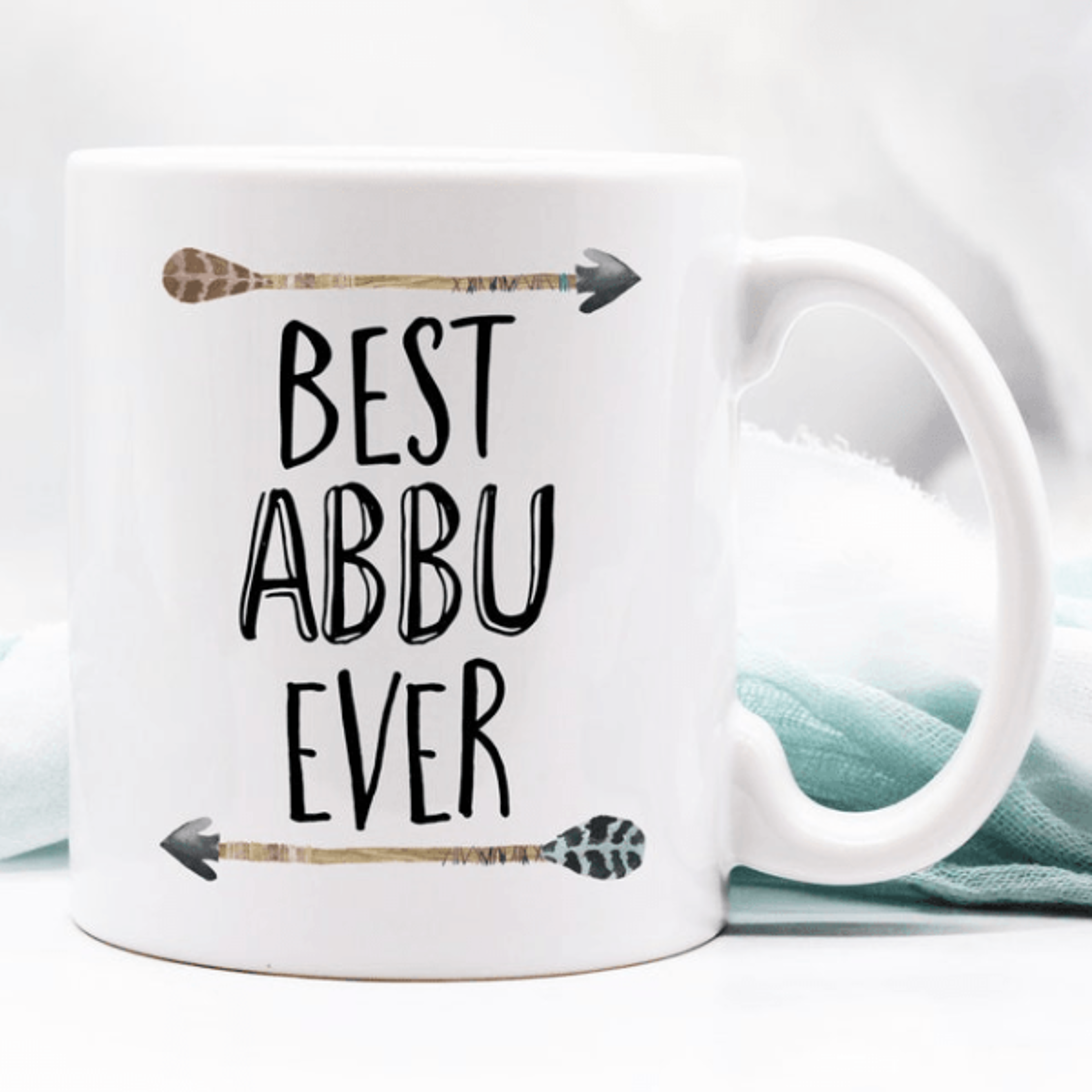 best abbu ever mug 15 oz mug, father appreciation coffee mug, meaningful gift for abbu & dad