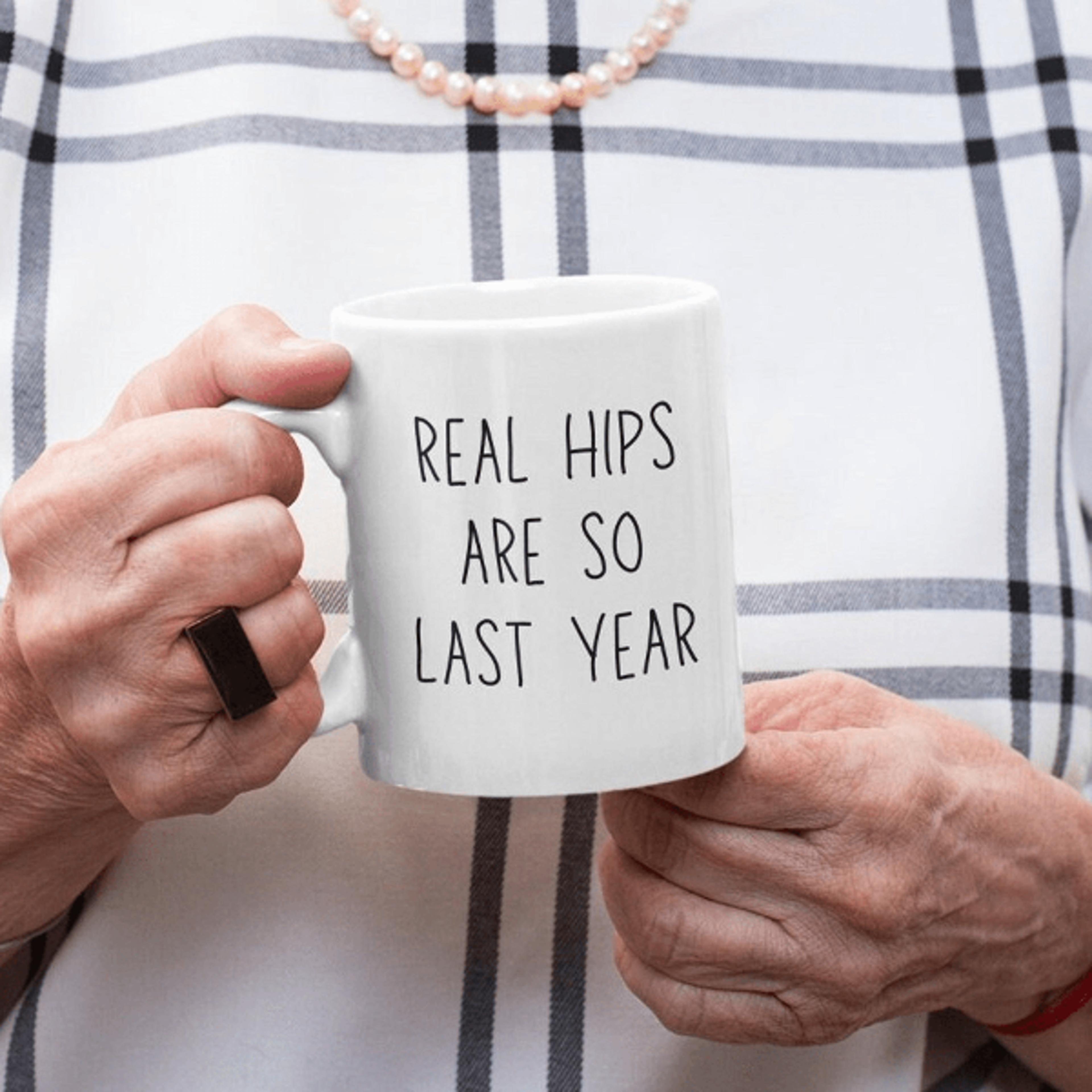 funny hip replacement mug – orthopedic surgeon coffee cup recovery gift