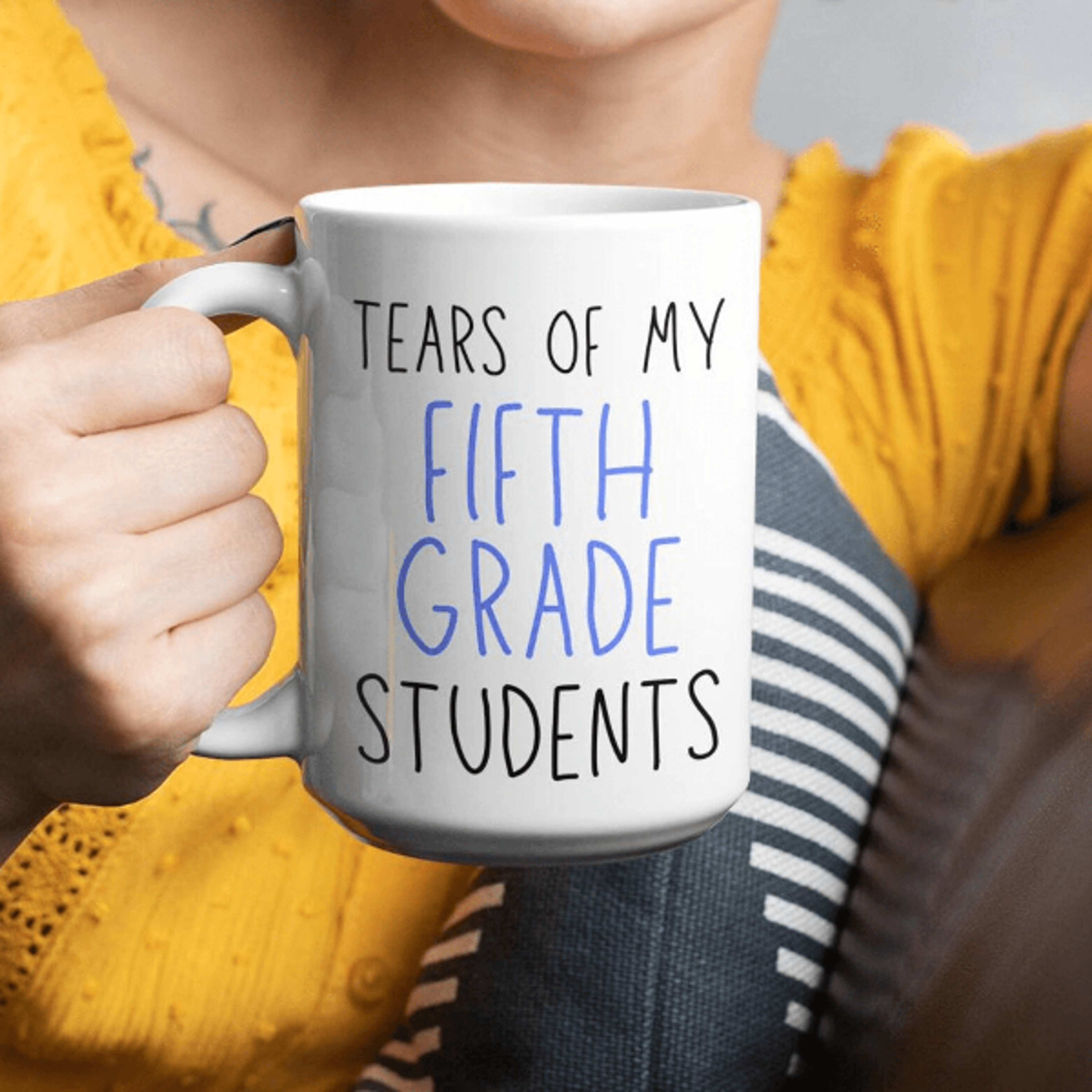 funny new teacher mug – teacher appreciation ceramic coffee cup gift