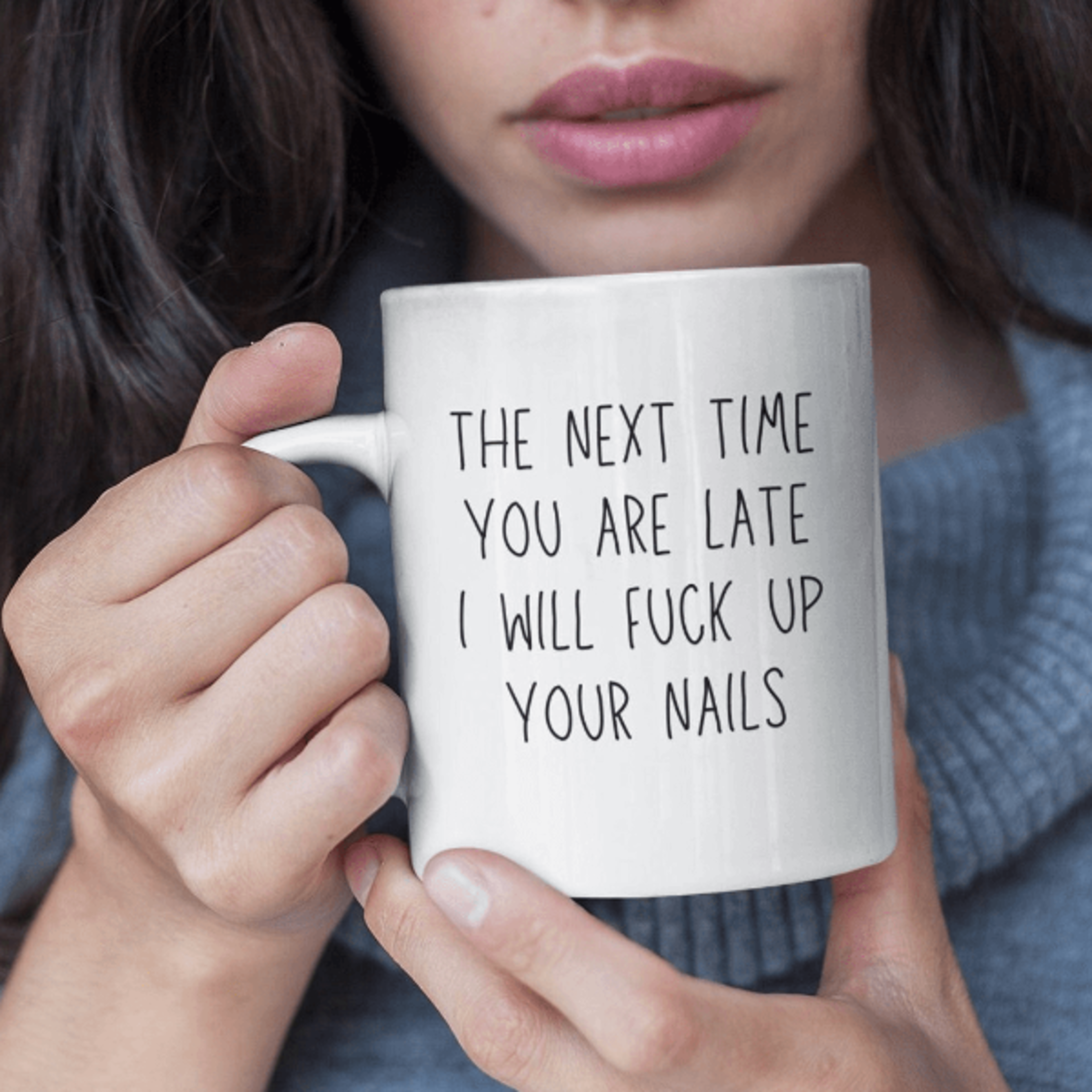 funny nail technician mug – nail tech ceramic coffee cup graduation gift
