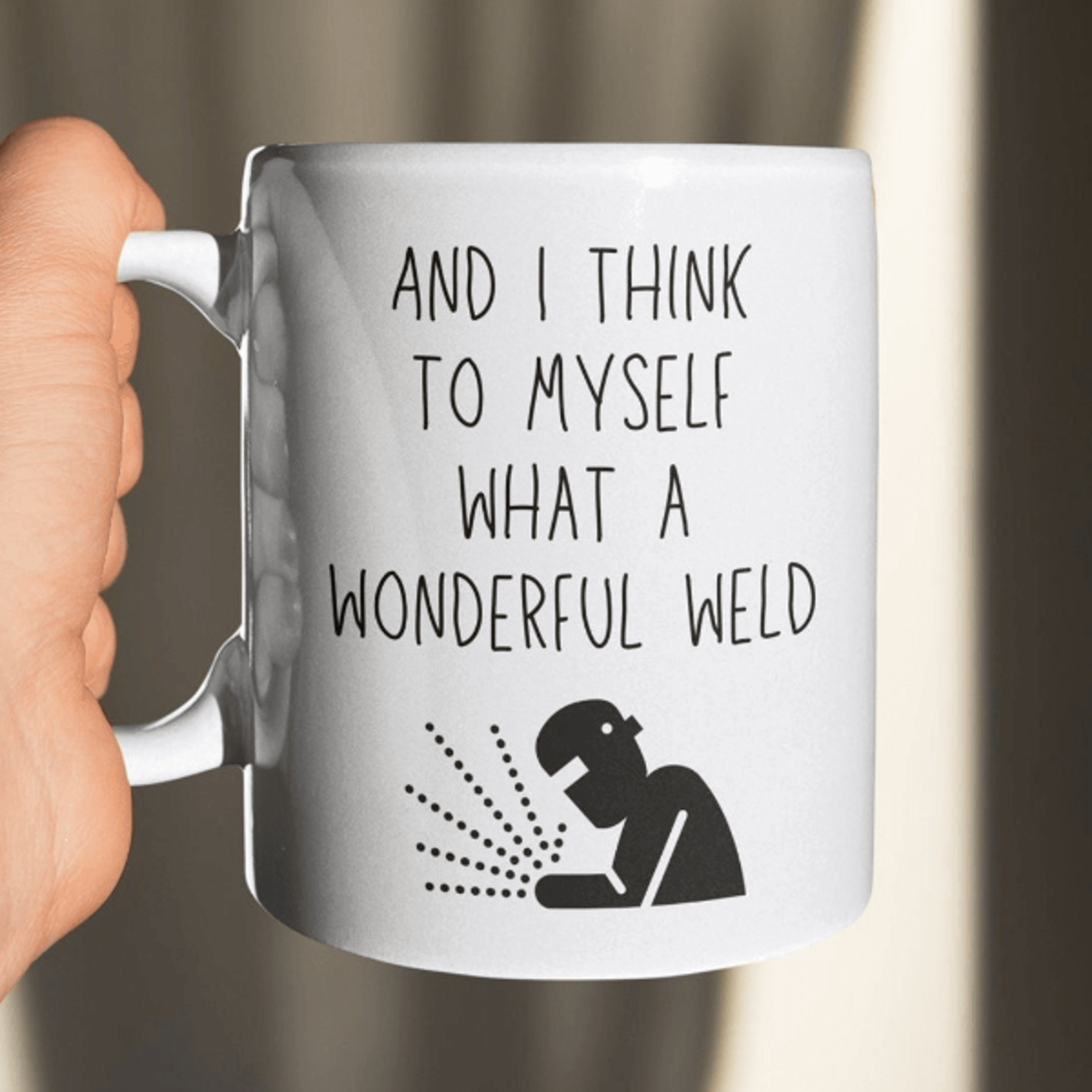 funny welder mug – welding school graduation ceramic coffee cup gift