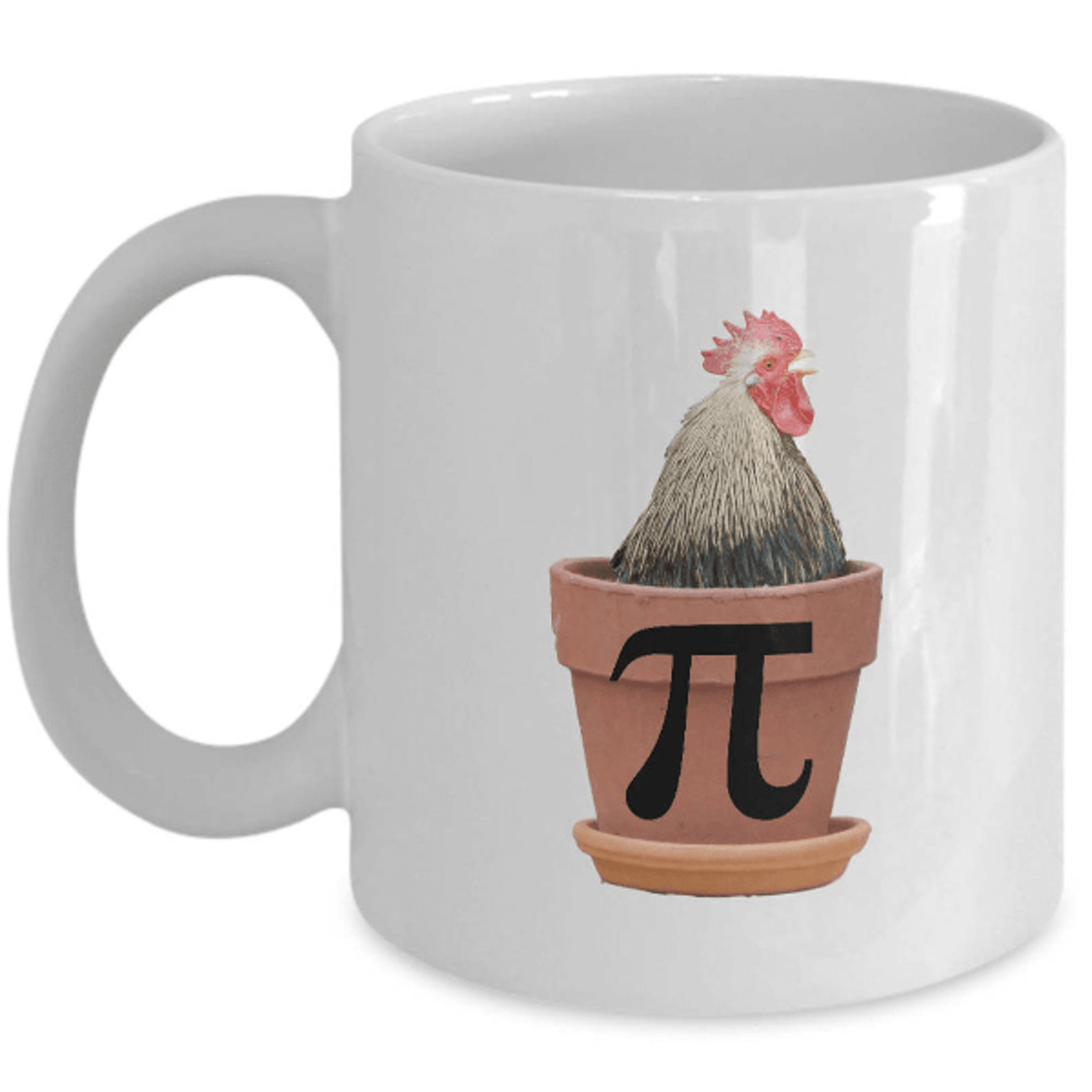 chicken pot pi mug – funny math teacher coffee gift for math lovers and educators