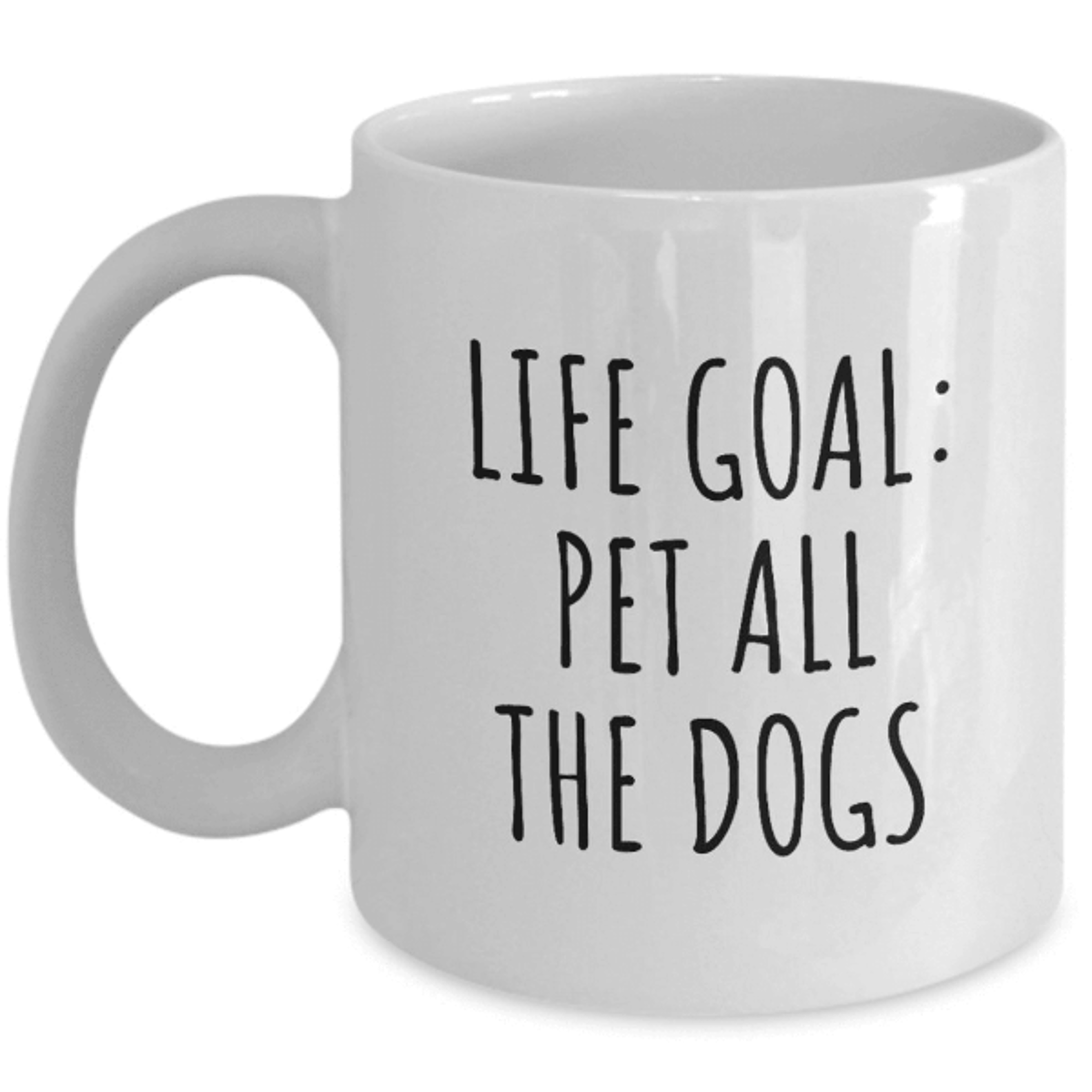 pet all the dogs mug – funny dog sitter gift for pet sitters, dog walkers & dog lovers
