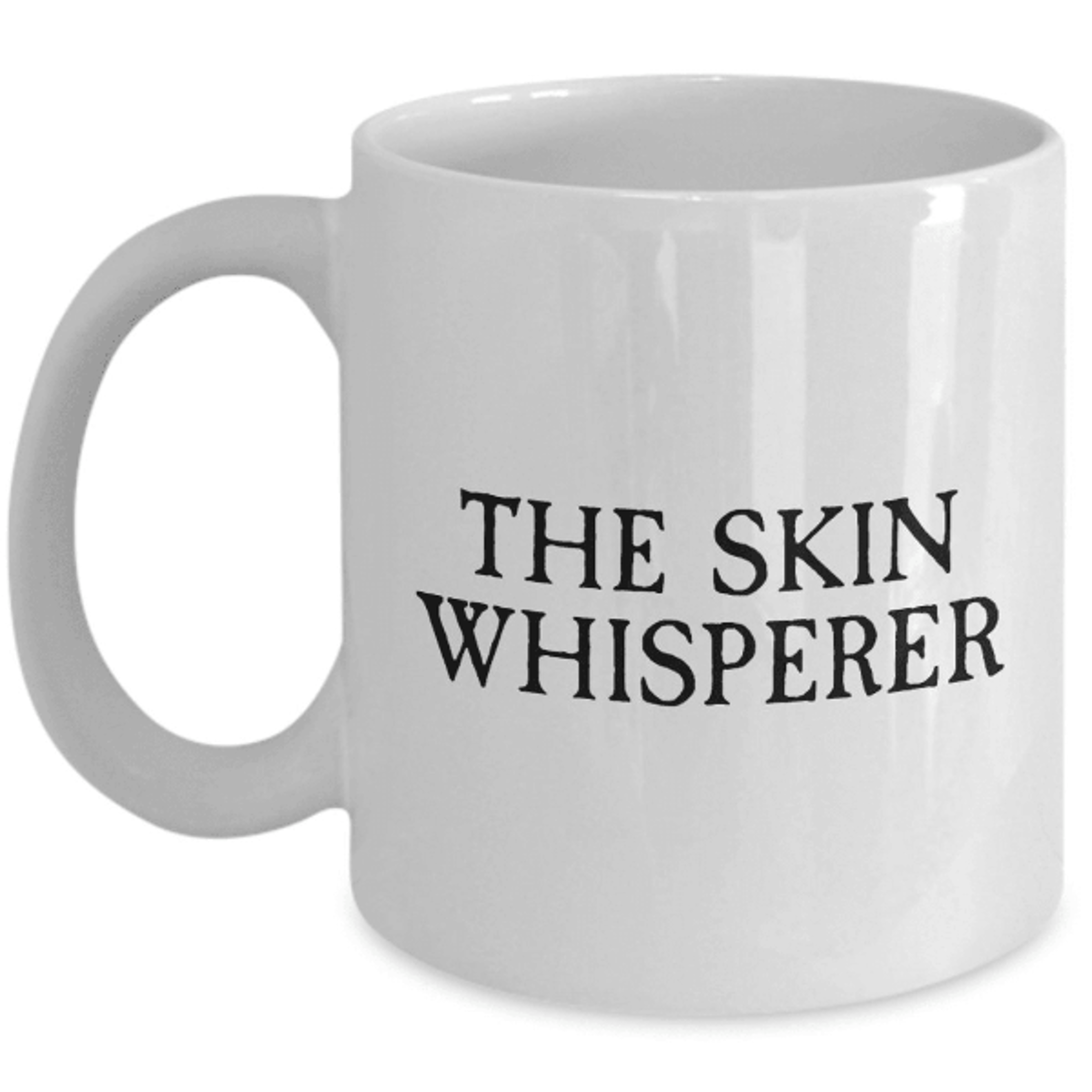 the skin whisperer dermatology mug – funny dermatologist gift for skin care professionals