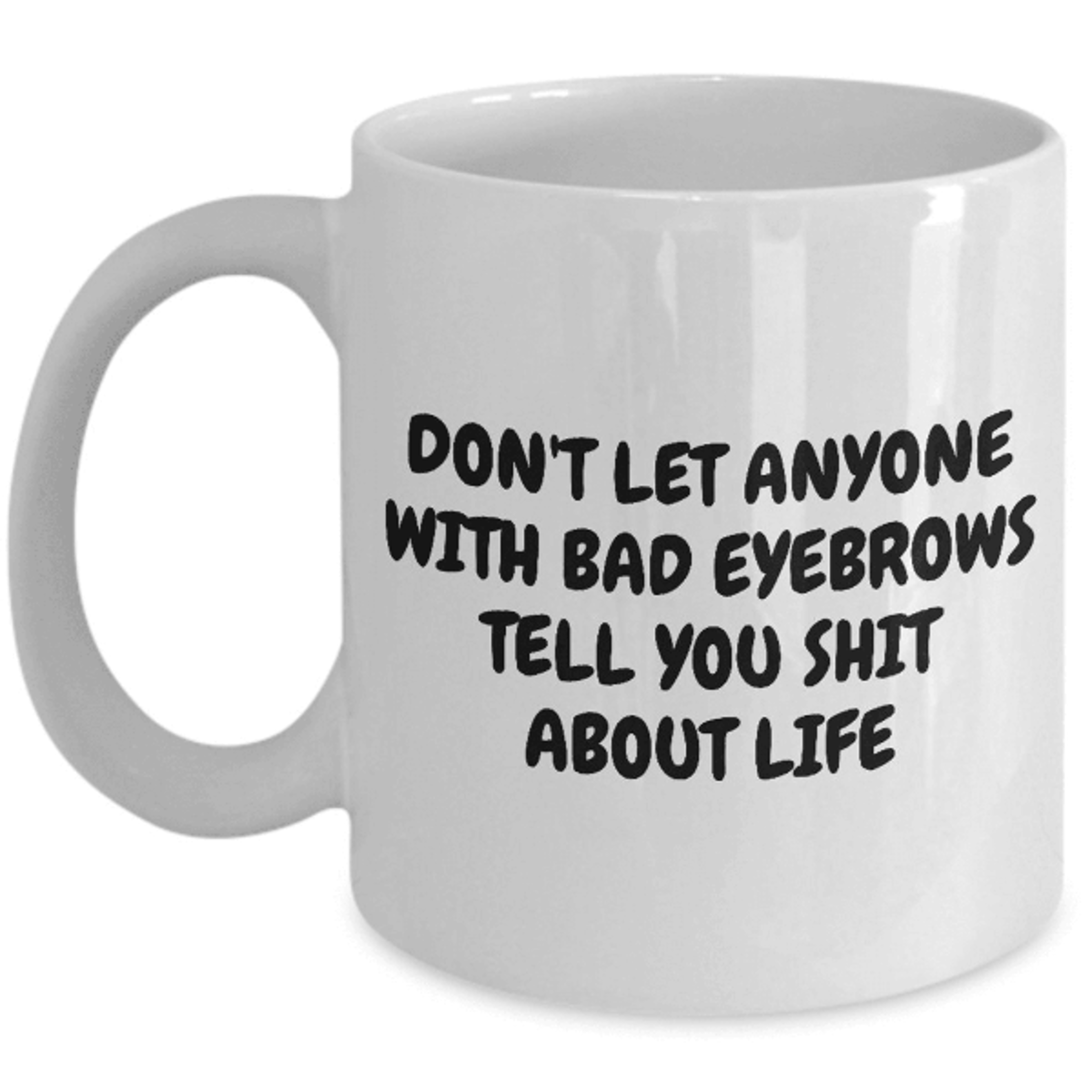 bad eyebrows makeup artist mug – funny esthetician gift for beauty professionals