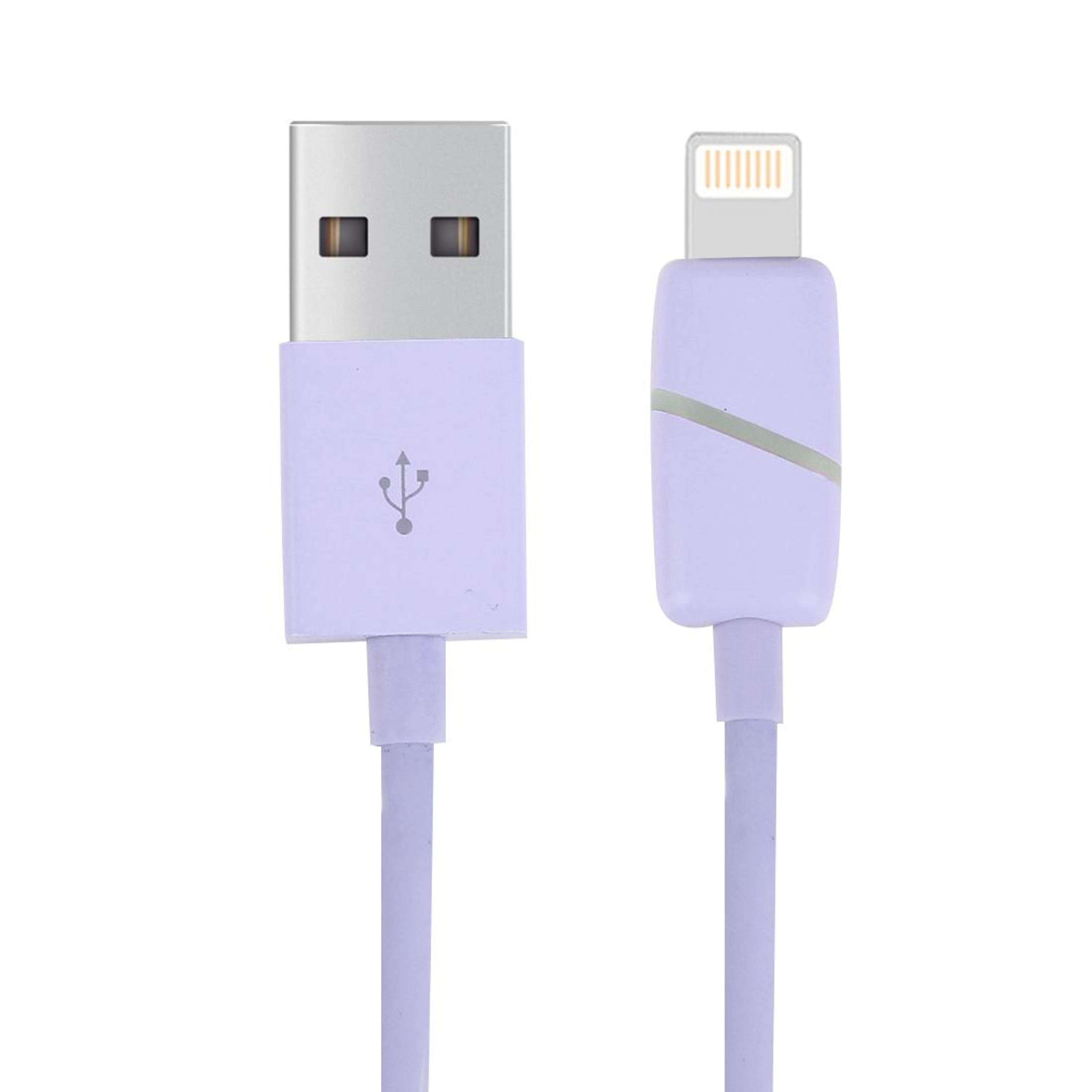 1m Circular Bobbin LED Lightning To USB Charging  Data Sync Cable Gift Box For IPhone 2