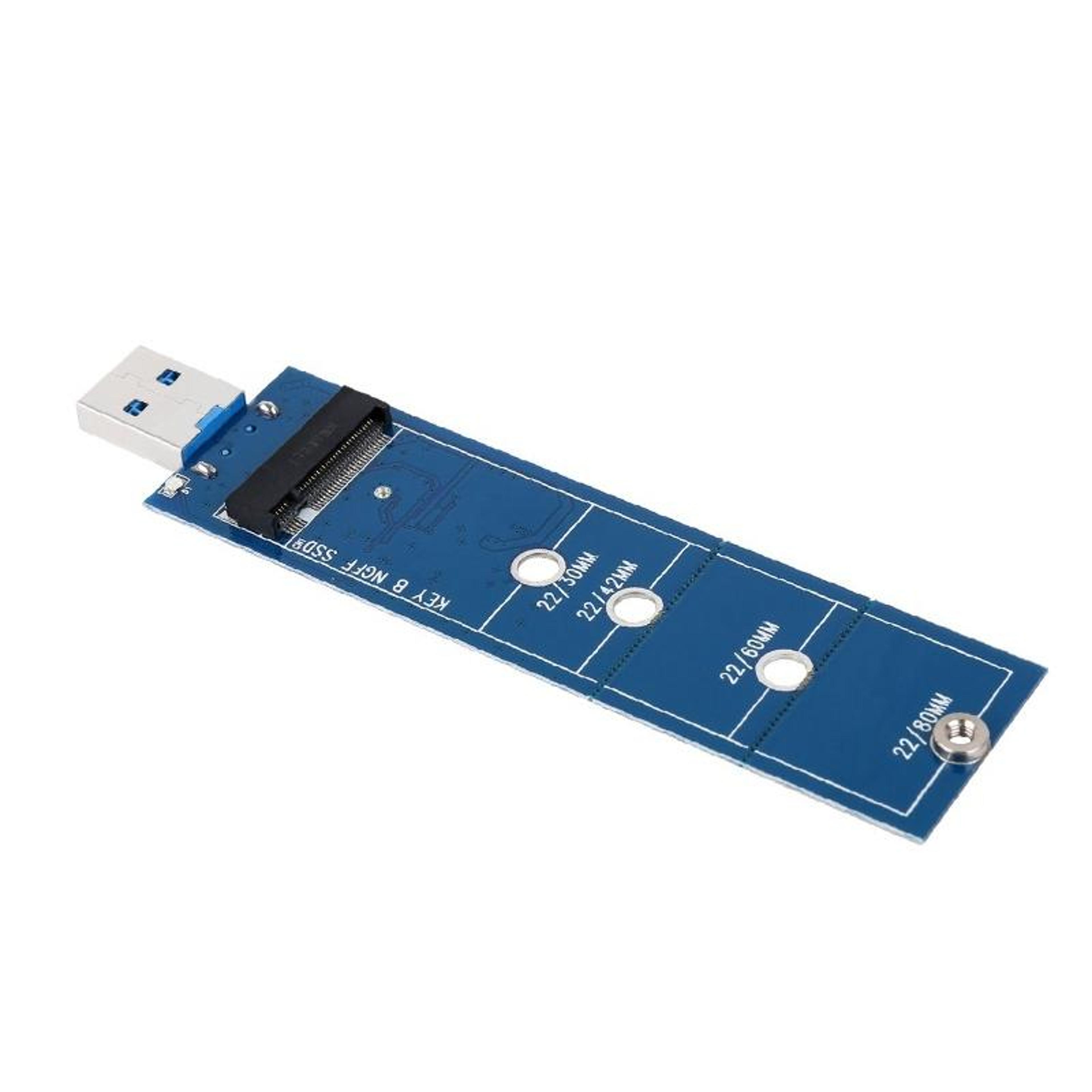 m.2 sata ssd to usb 3.0 adapter reader for data recovery, cloning & fast file transfer