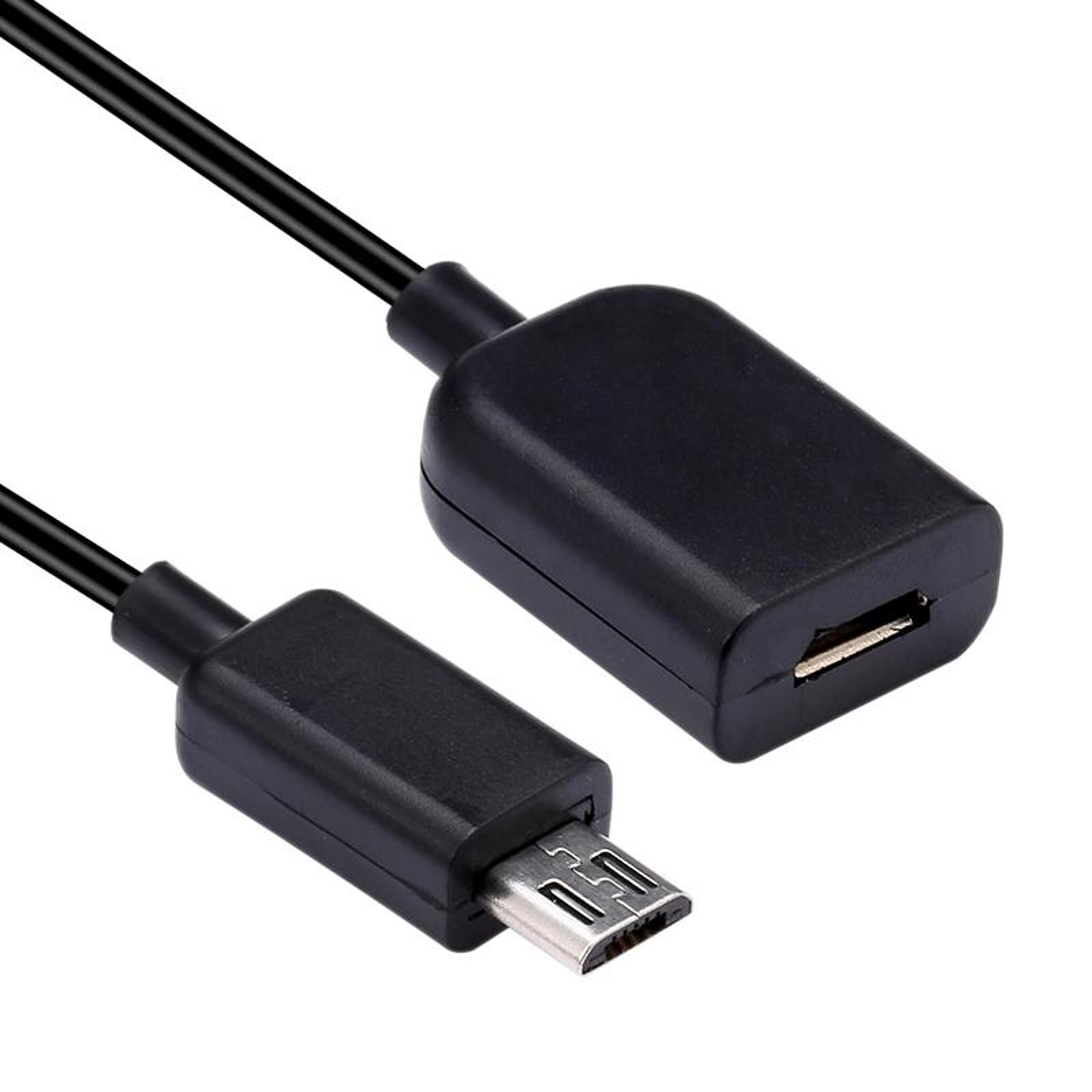 universal micro usb extension cable 1m male to female charging & data sync adapter