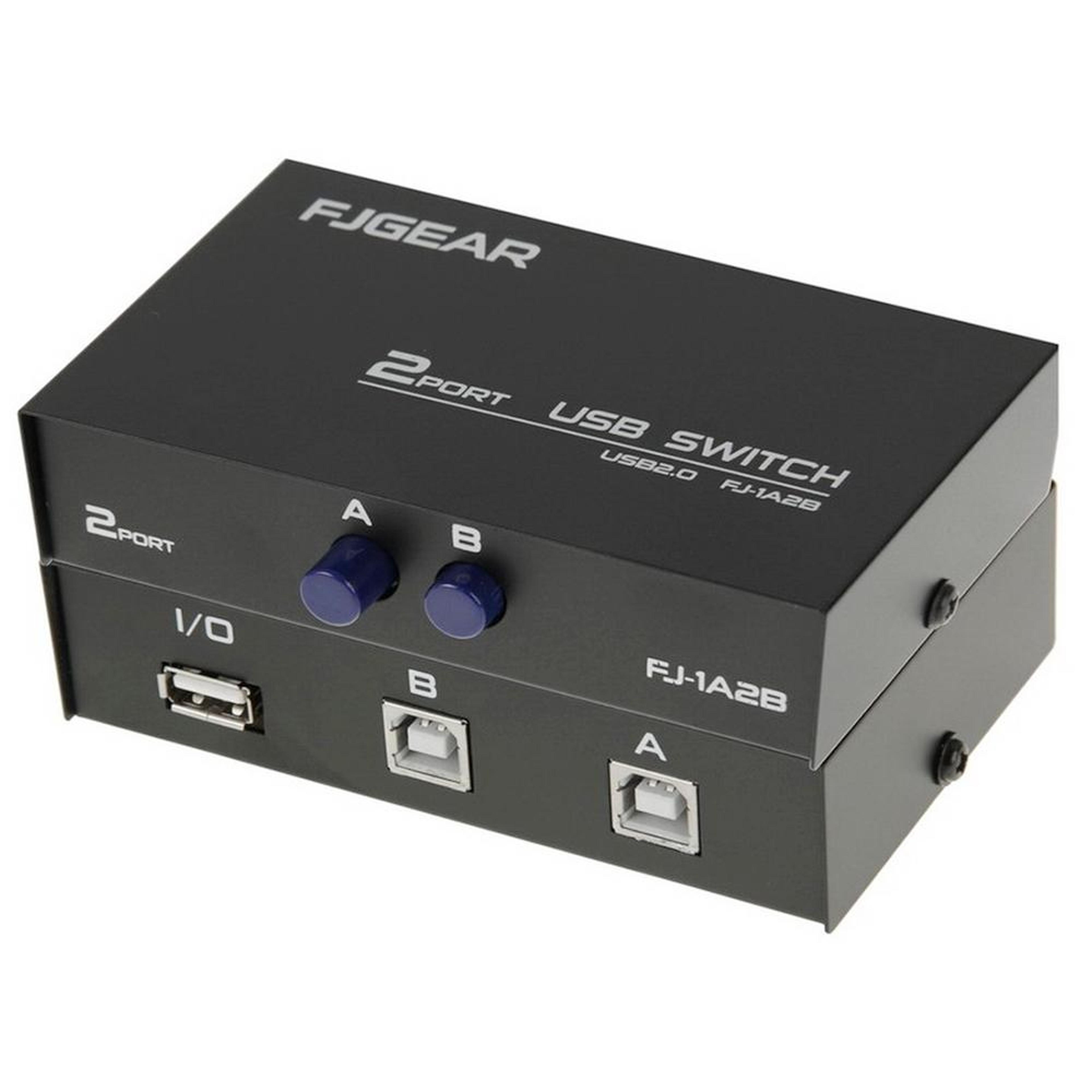 manual usb device switch for easy usb peripheral sharing