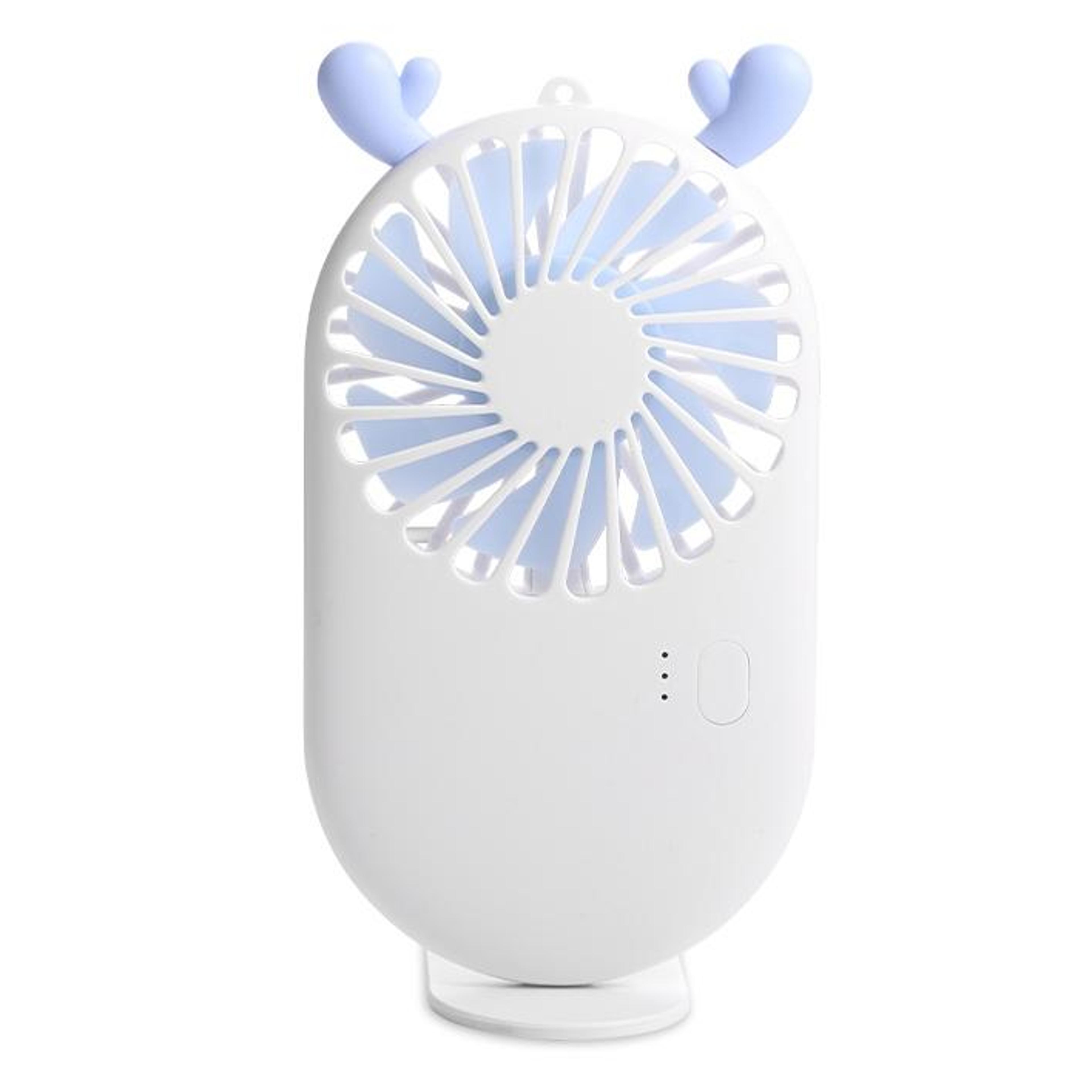 arctic breeze portable mini fan usb rechargeable pocket fan with 3-speed cooling control
