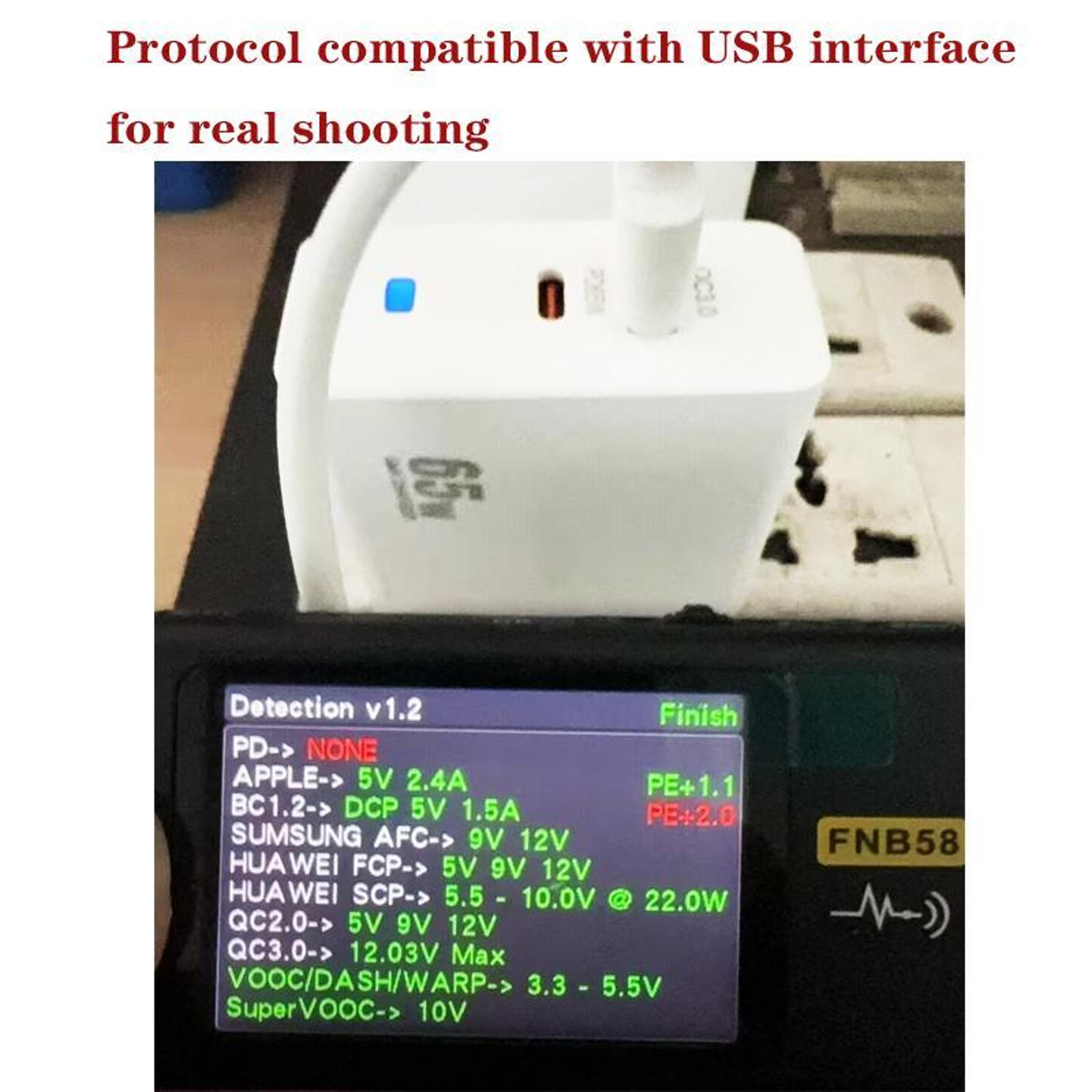 PD41 45W GaN Charger USB C Fast Charger With USB C To Lightning Cable For IPhone IPad US Plug 8