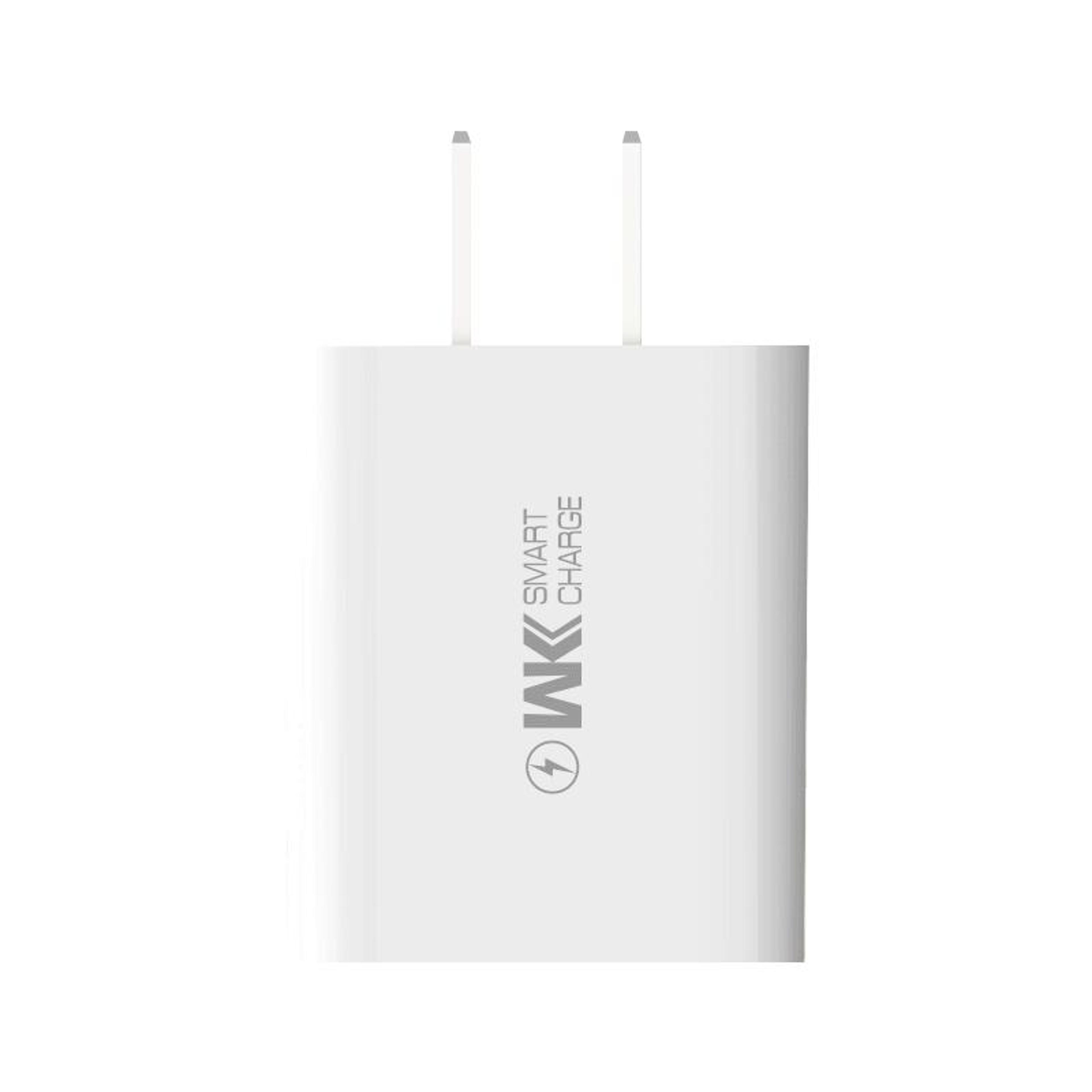 WK 2A USB Type C Charger With USB C Cable Compact Wall Charger US Plug 2
