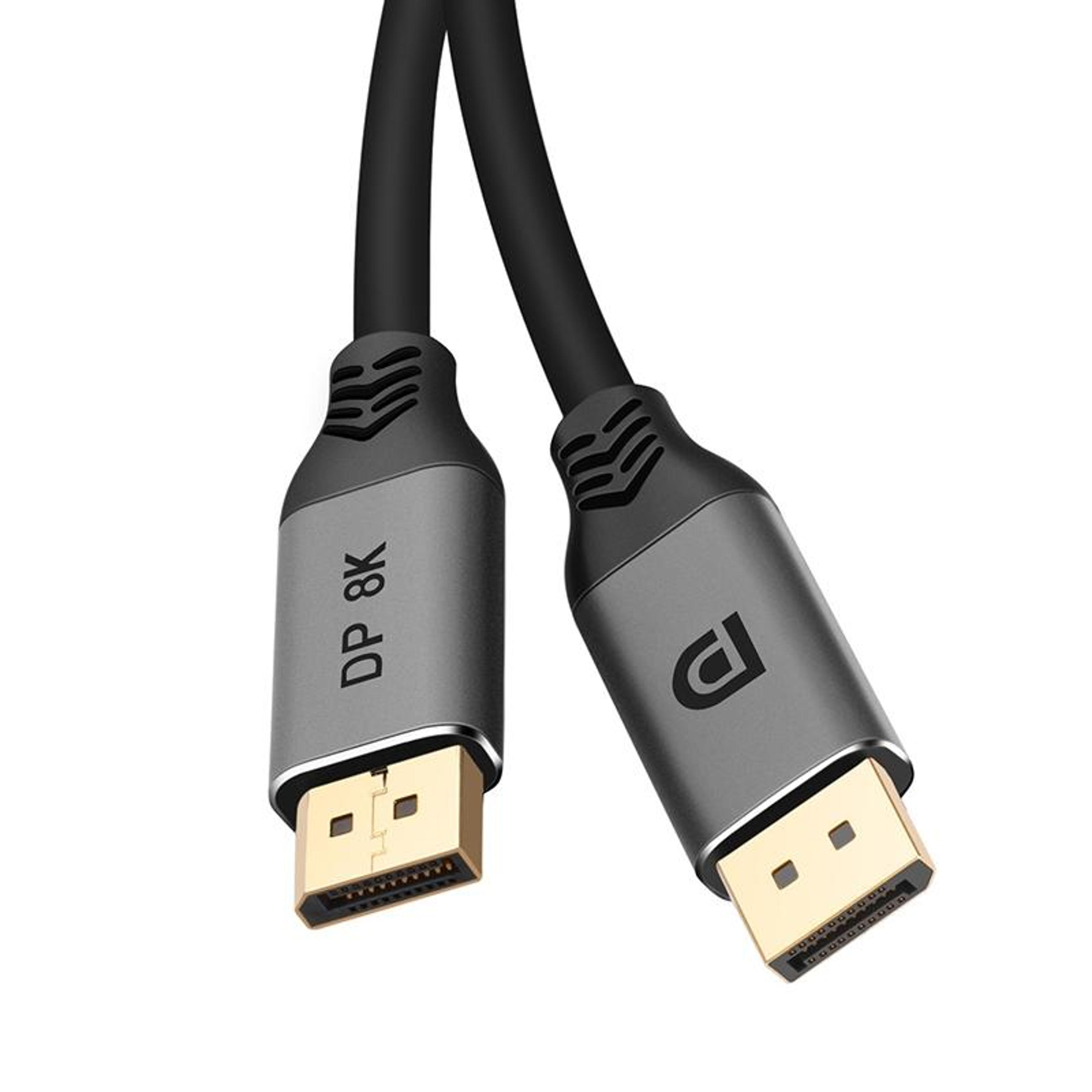 displayport 1.4 cable 2m 8k 60hz hdr high speed displayport to displayport cable
