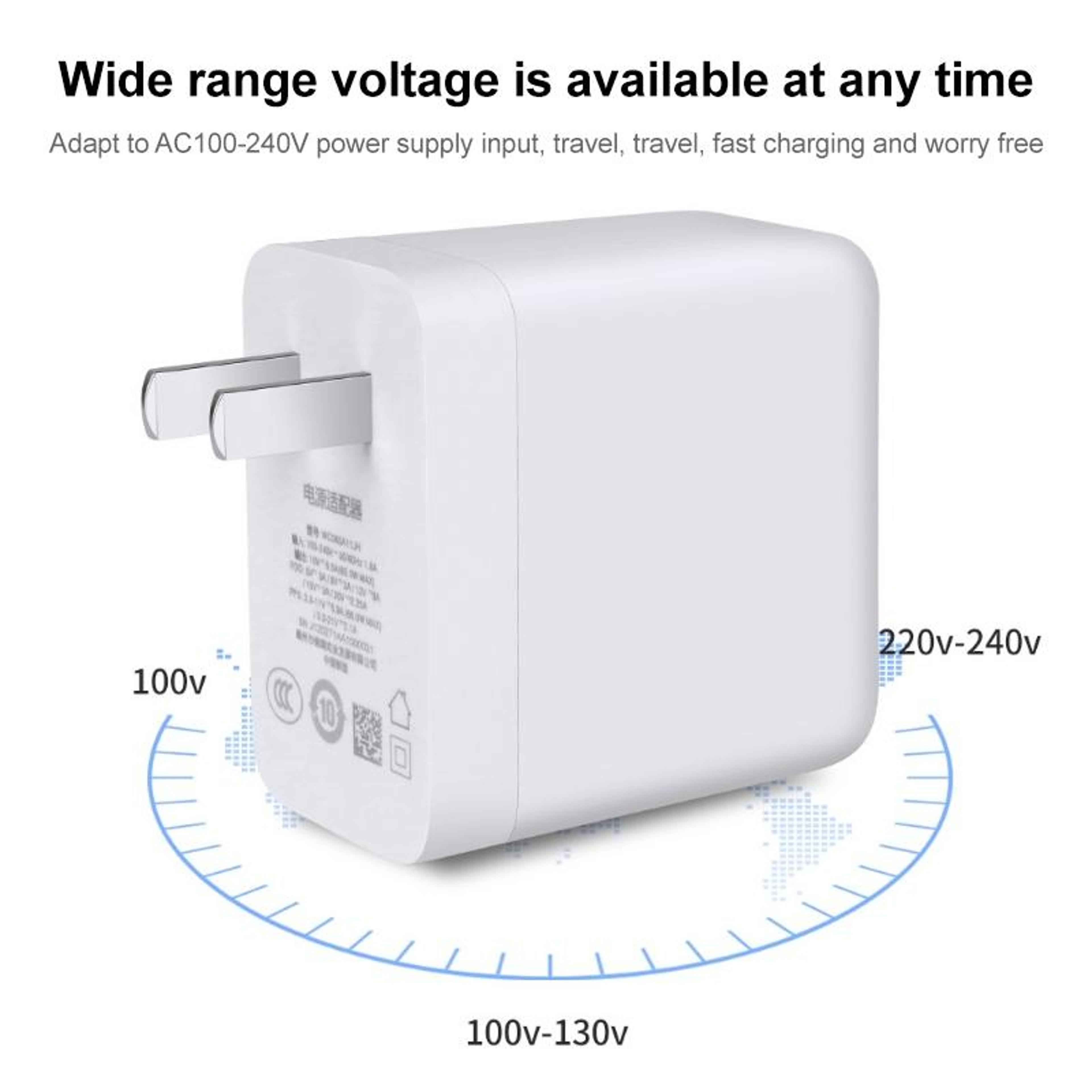 65W Warp Charger For OnePlus 9 USB C Fast Charger With 15m Warp Charging Cable 4