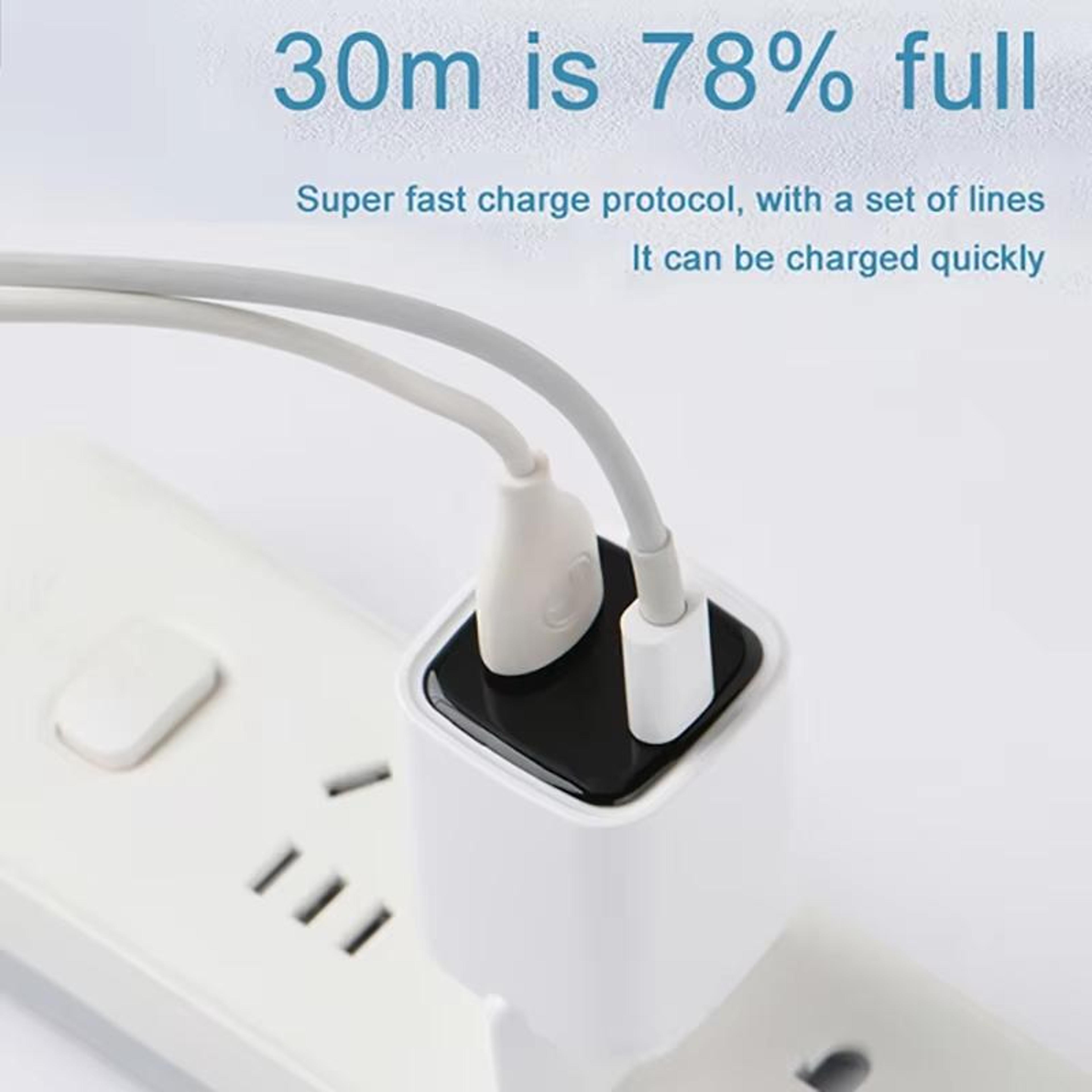 CYKE K02 30W USB C Charger PD Fast Charger Dual Port Wall Charger With Digital Display 11