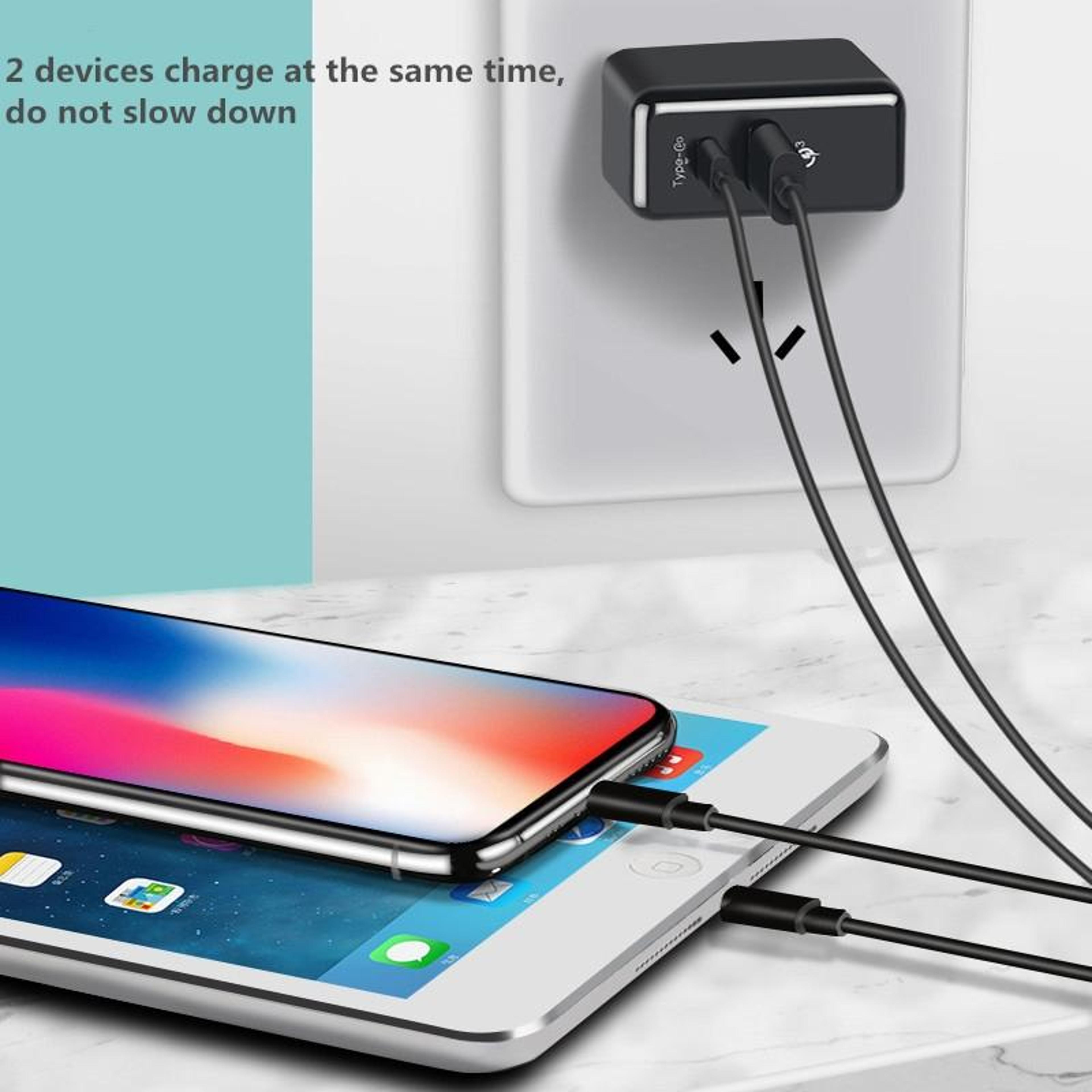 RUIGPRO DJI Osmo Action Charger PD USB C QC 30 Fast Charging Adapter US Plug 10