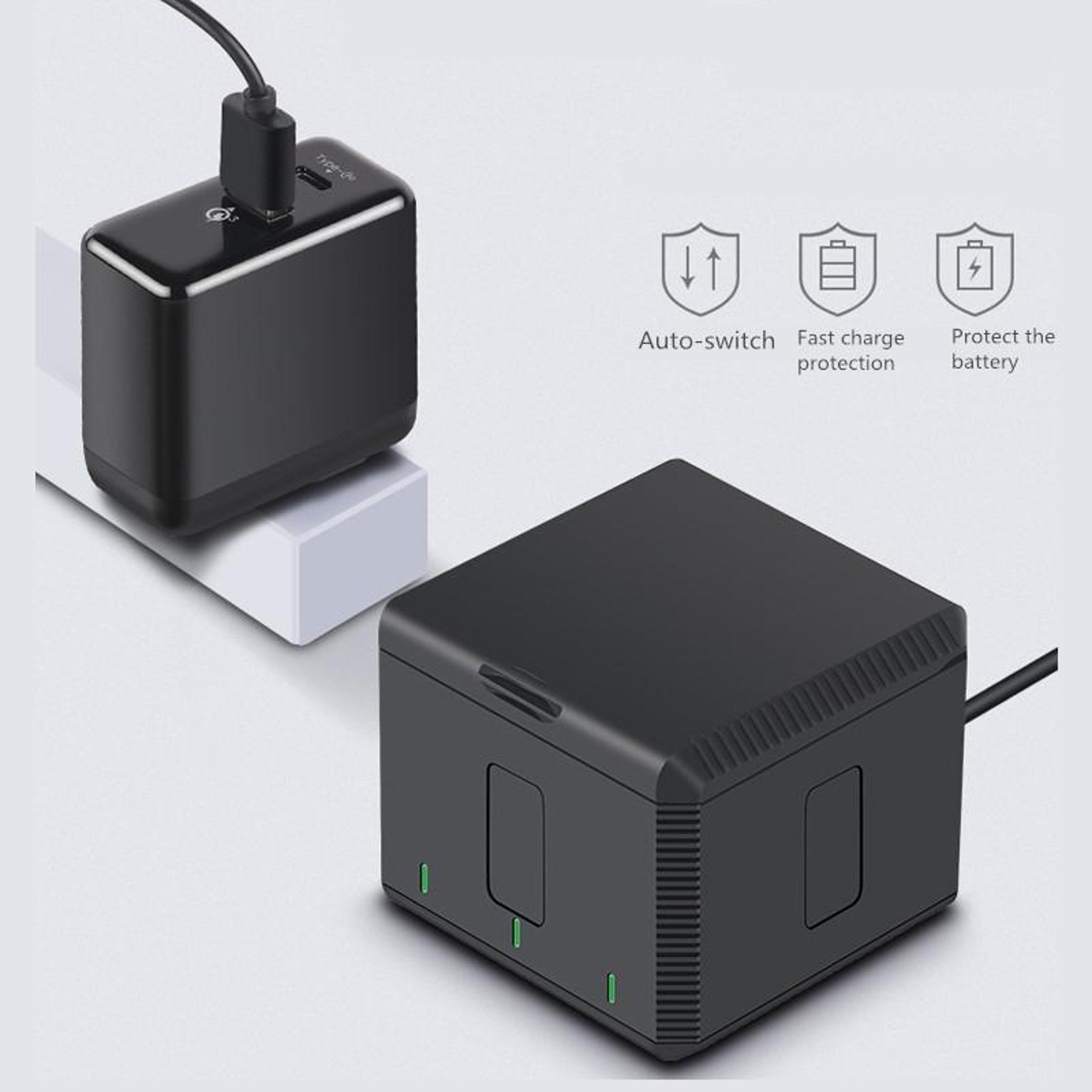RUIGPRO DJI Osmo Action Charger PD USB C QC 30 Fast Charging Adapter US Plug 5