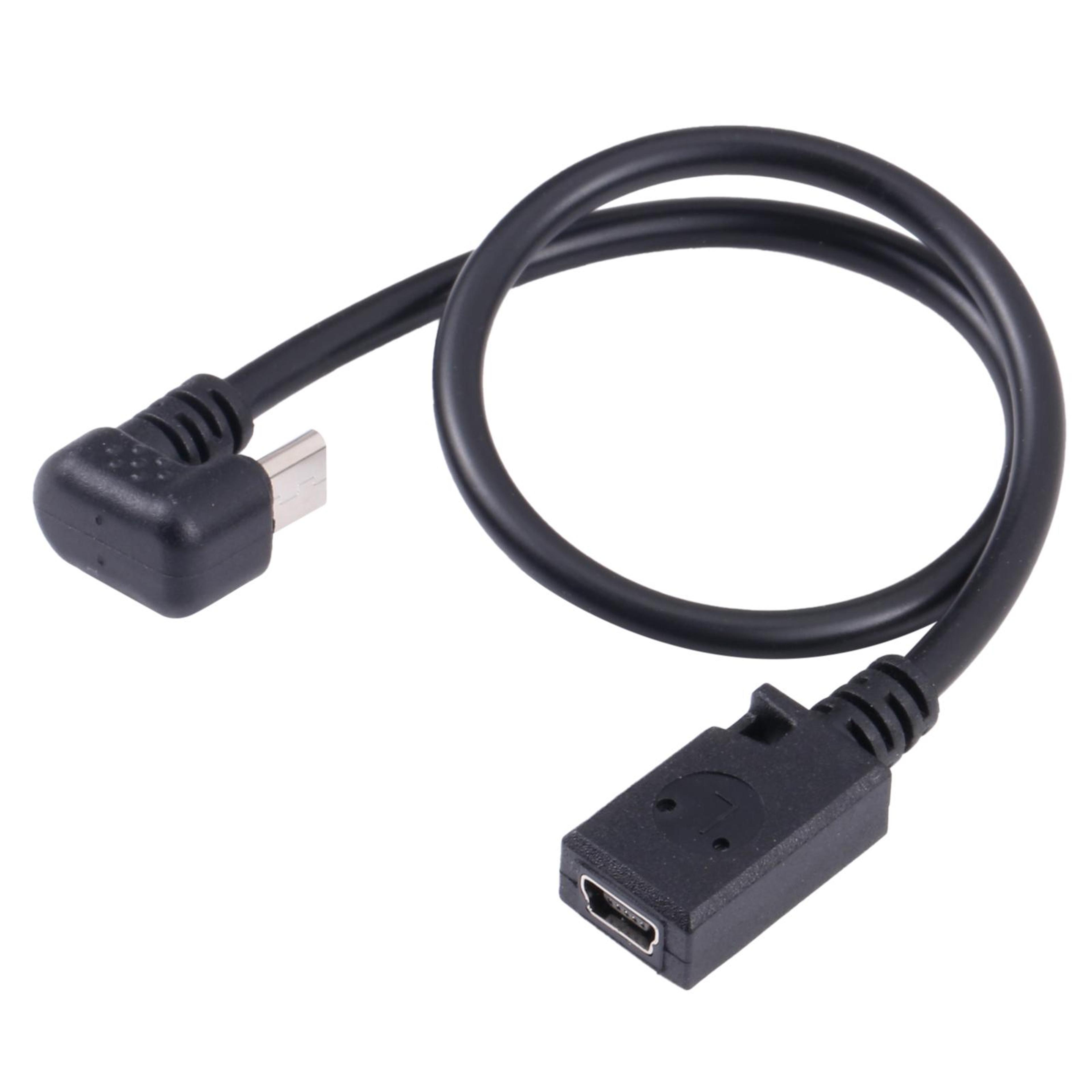 Mini USB Female To Micro USB Male Data Charging Cable Adapter For Fast Sync And Charging 1