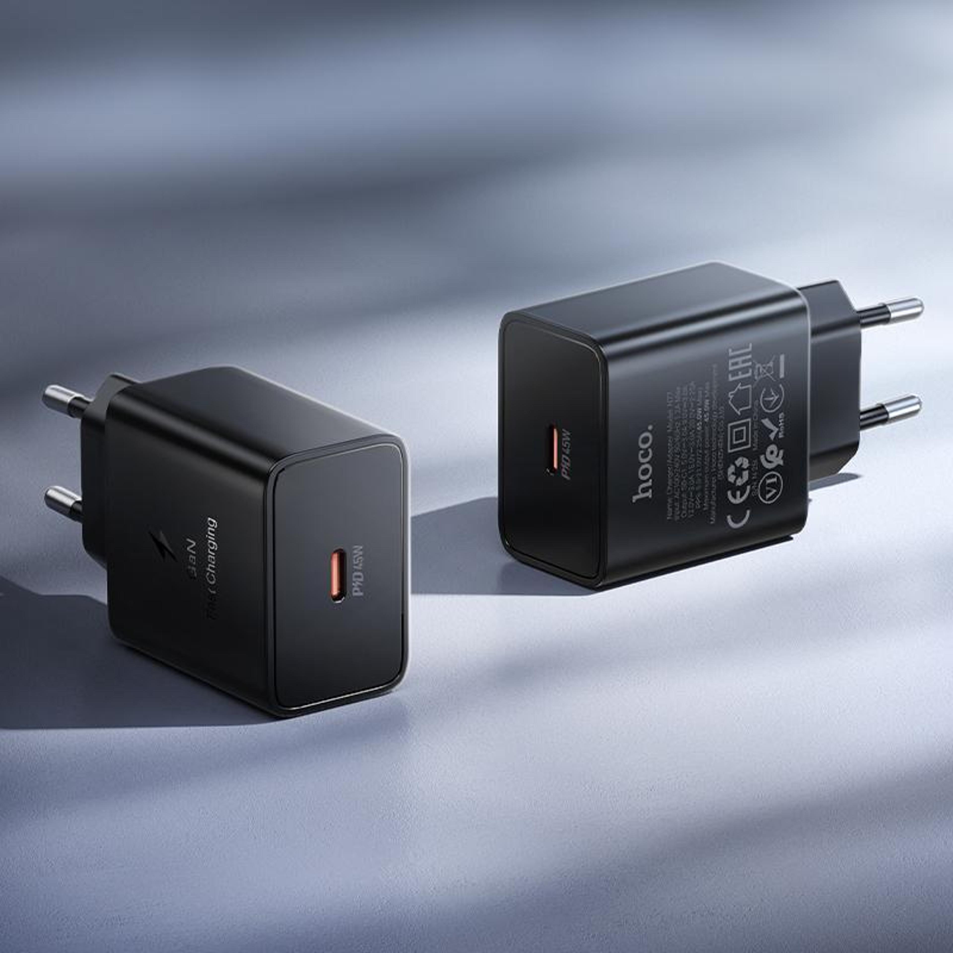 Hoco N77 Star 45W USBC Charger PD Fast Charging Type C Wall Adapter 6
