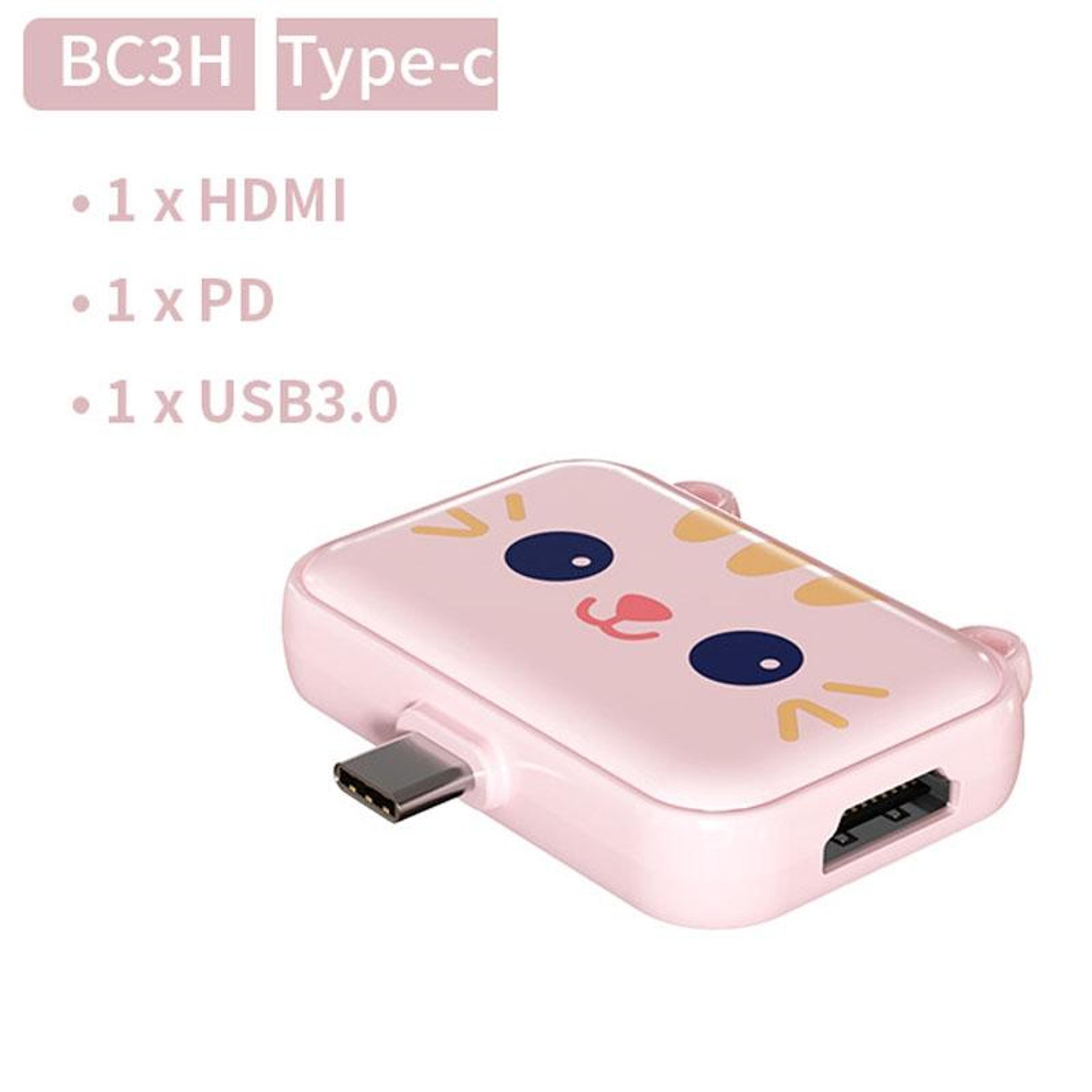 3 In 1 USB C Hub With 4K HDMI PD Charging And USB 30 Docking Station For IPad Phone Laptop 1