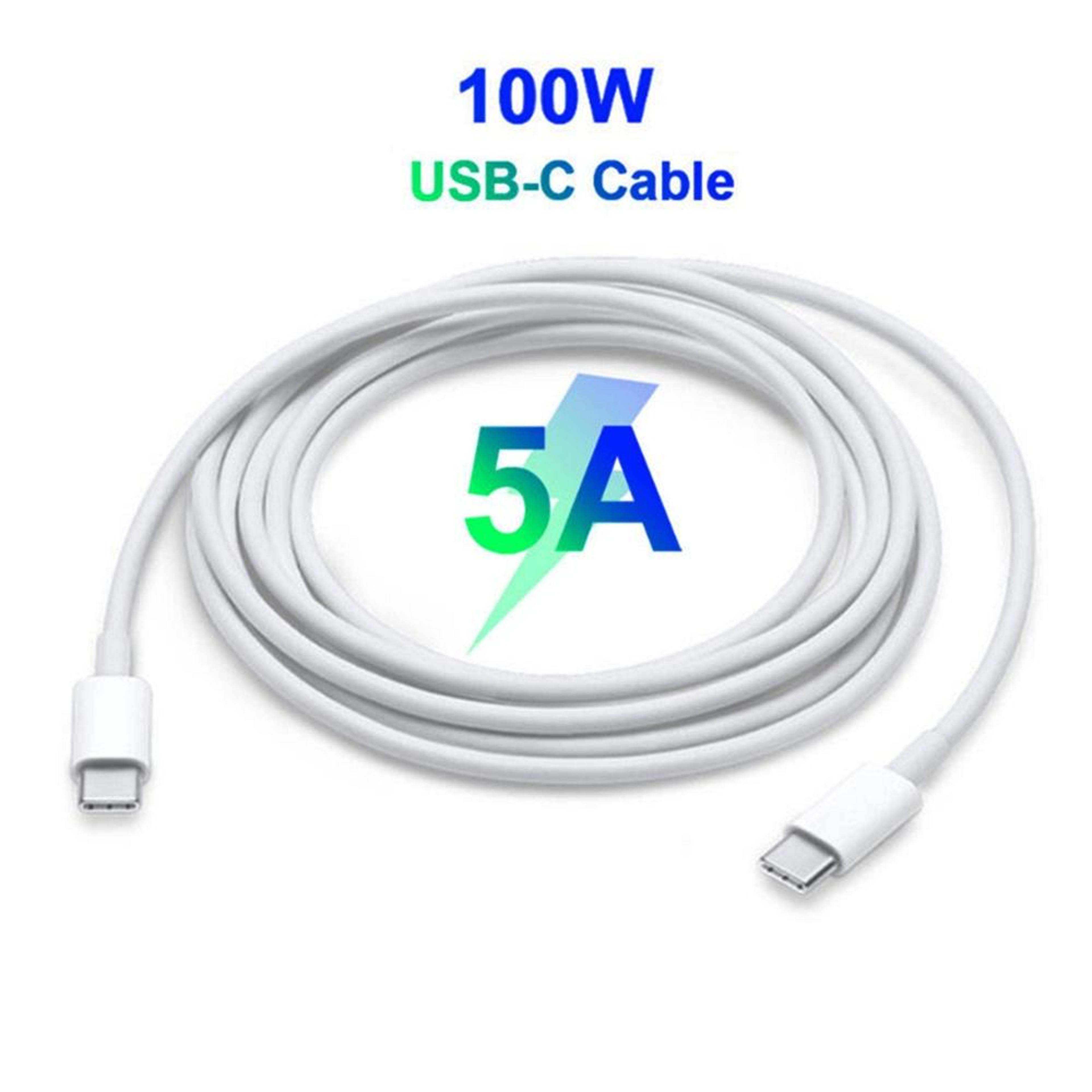 96W USBC Charger With 2M 100W USBC Fast Charging Cable For MacBook Pro And USBC Laptops 3