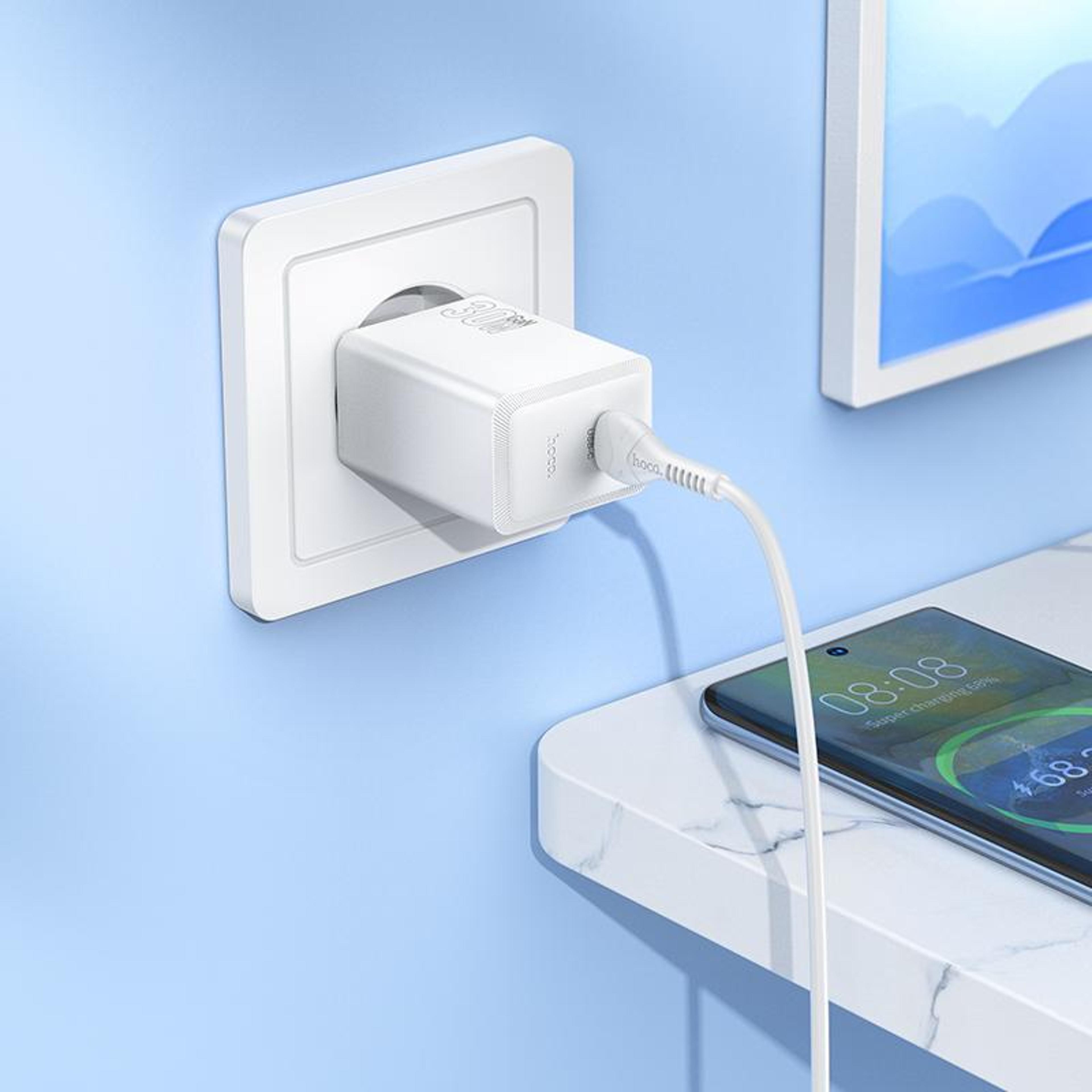 Hoco N70 30W USB C Charger PD Fast Charger Type C Wall Power Adapter 3