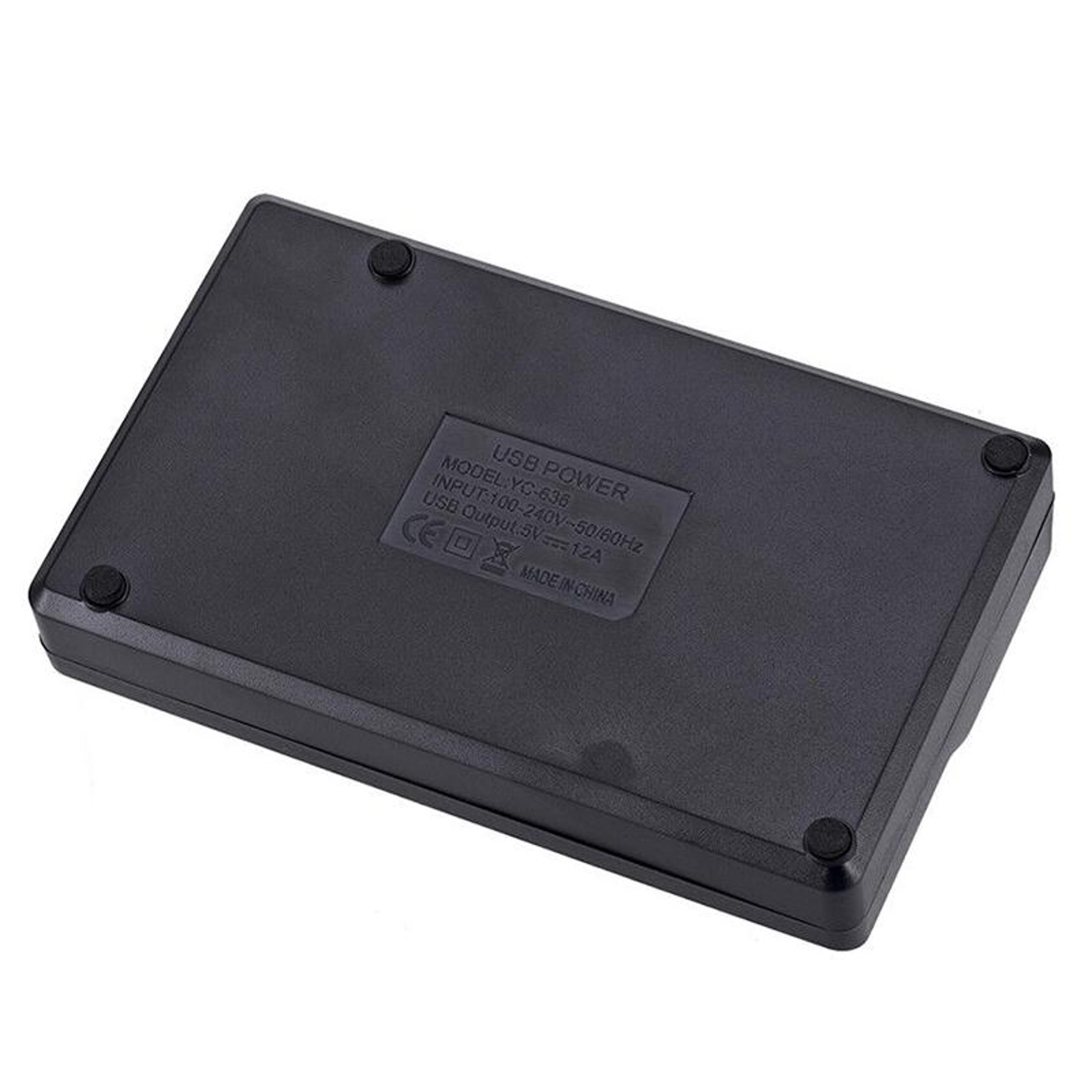 12 Port USB Charger Fast USB Charging Station Multi USB Charger For Phones Tablets And USB Devices 4