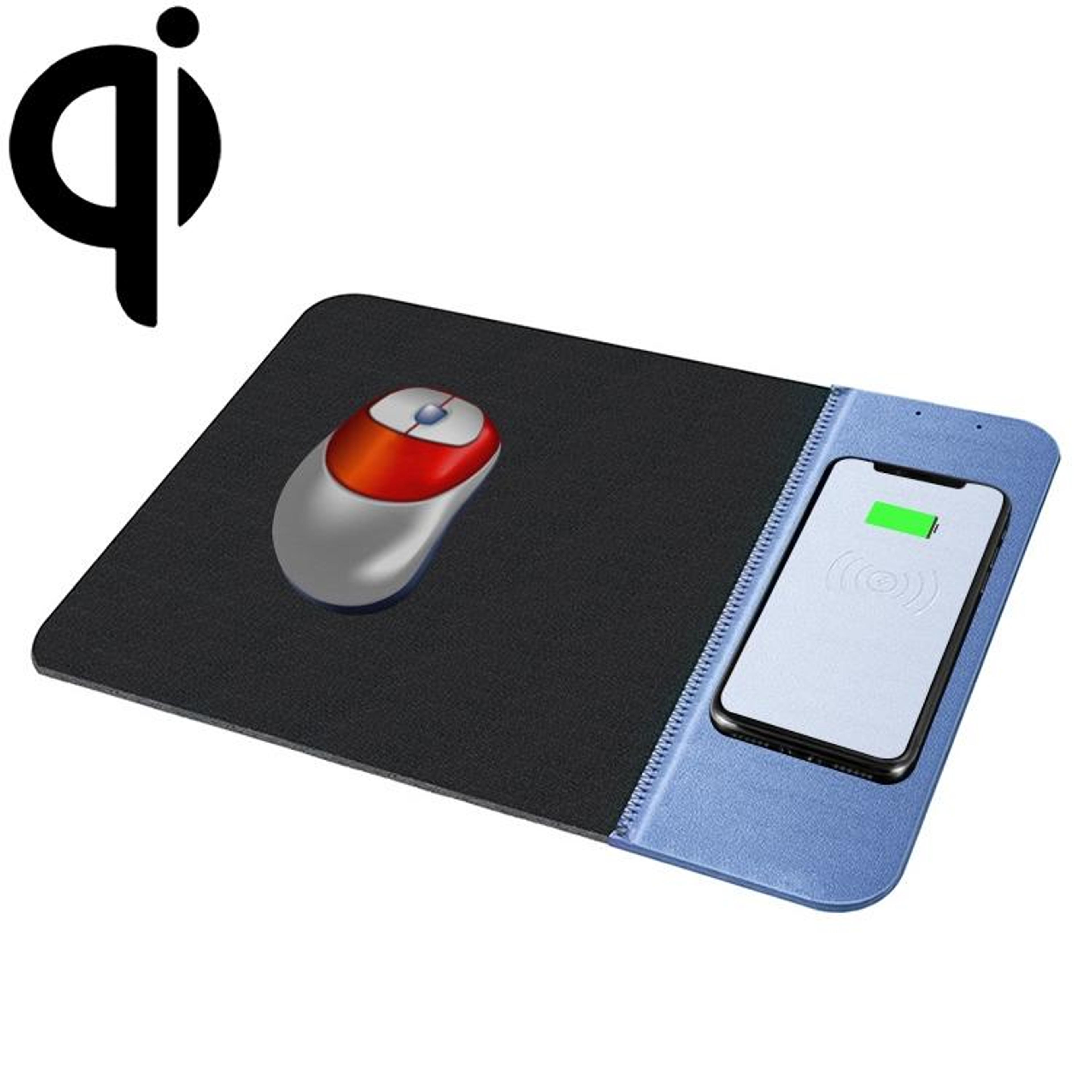 ojd-36 wireless charging mouse pad with 10w wireless charger qi desk mat