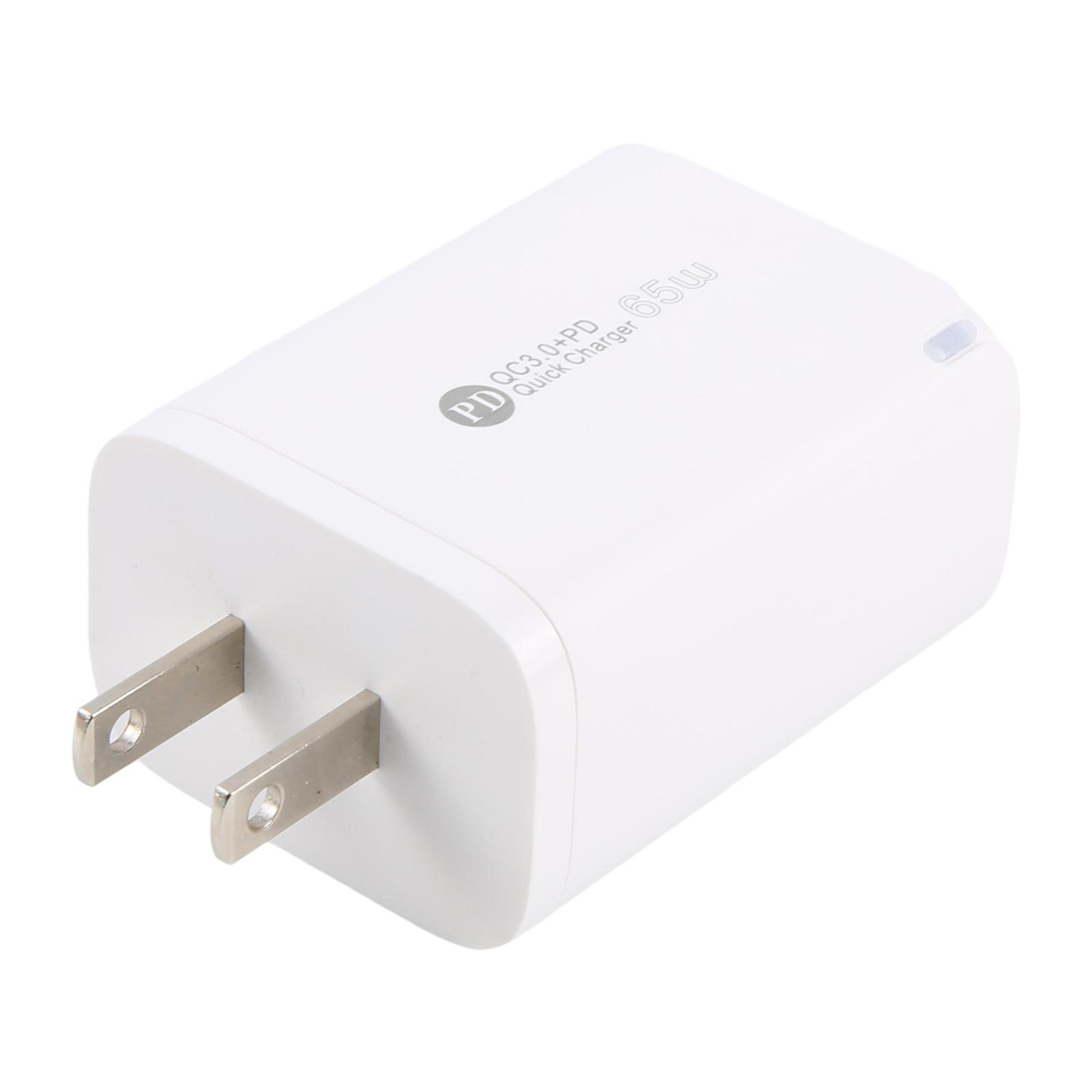 ARPD12 65W USB C Charger Dual Port PD Fast Charger USB Wall Adapter US Plug 2