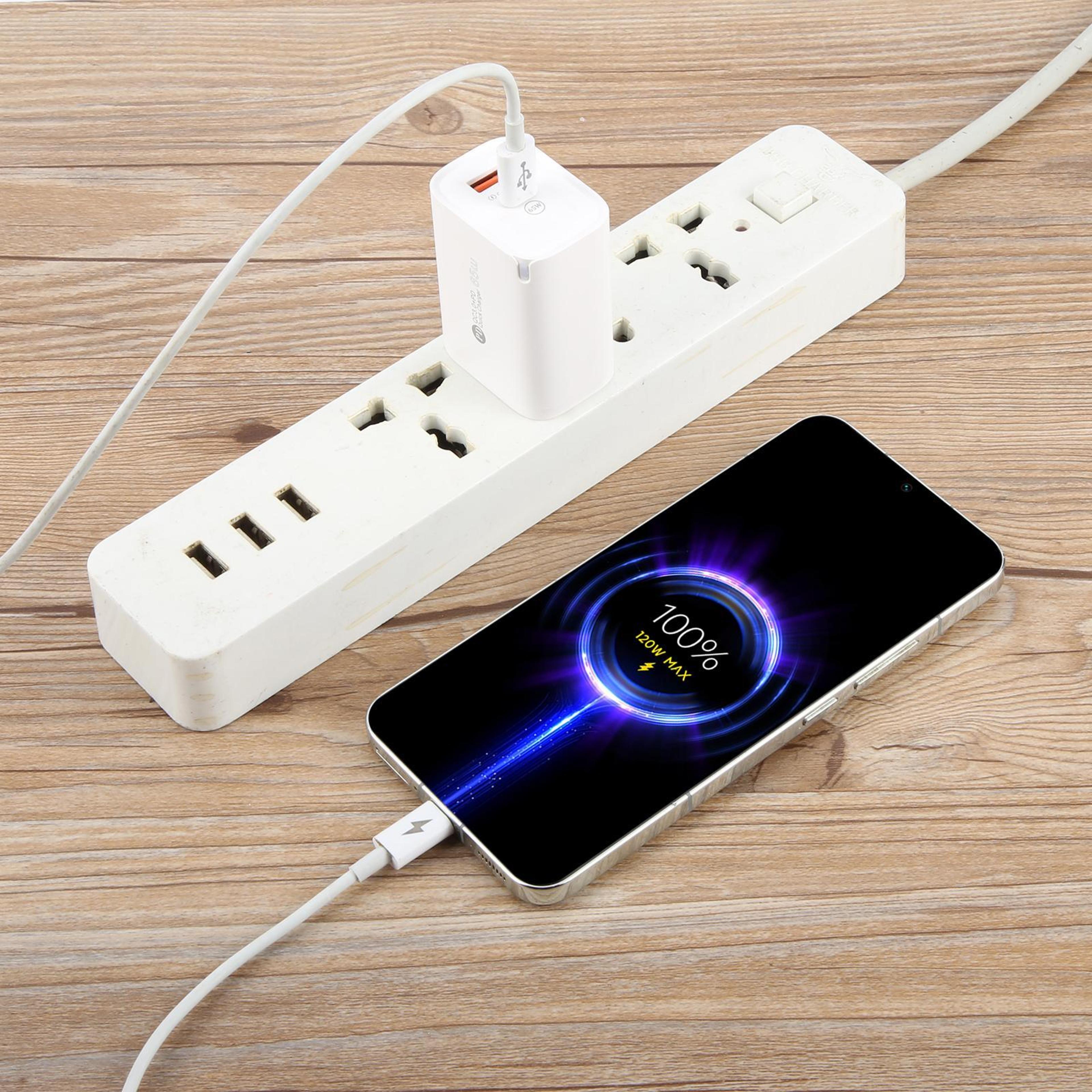 ARPD12 65W USB C Charger Dual Port PD Fast Charger USB Wall Adapter US Plug 4