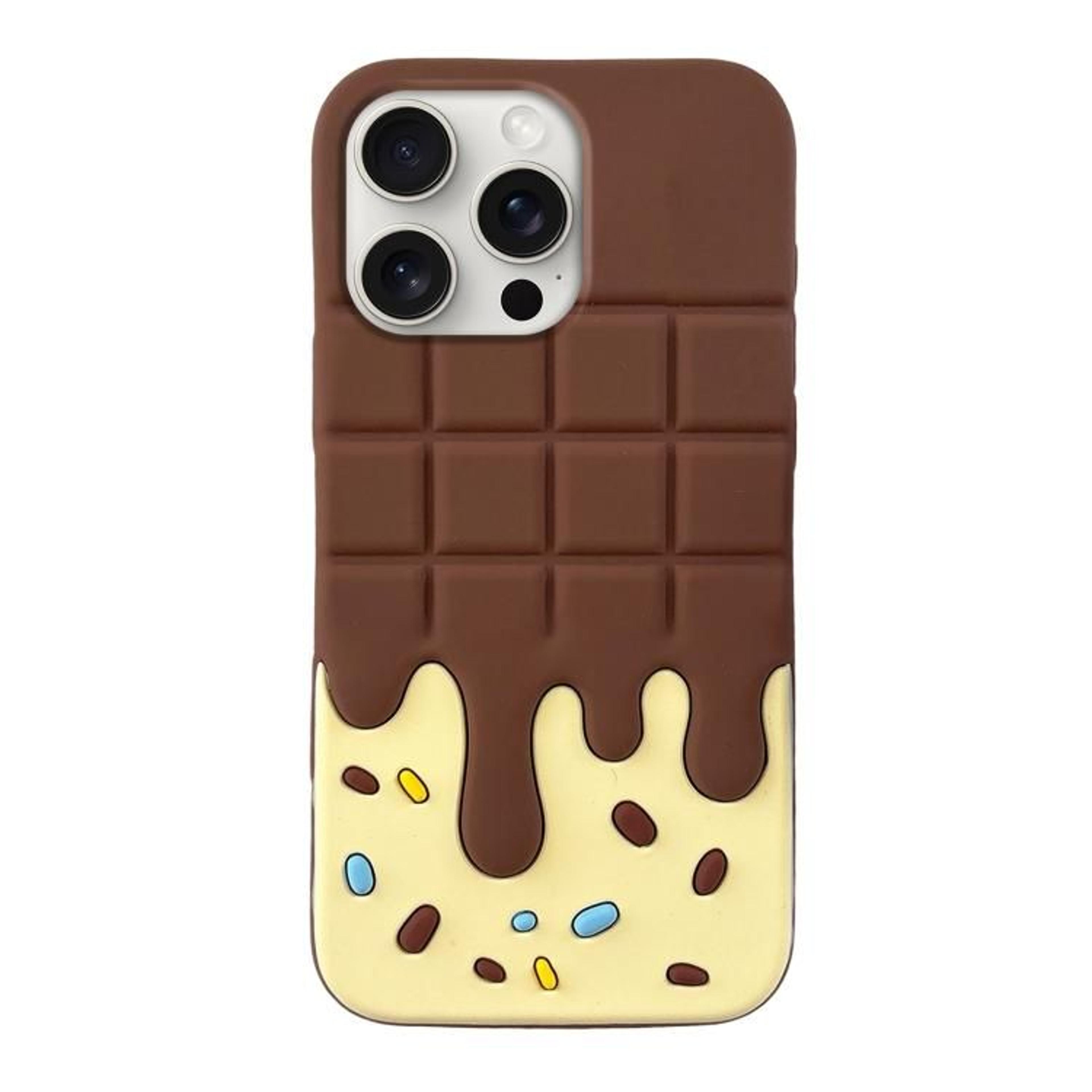 Chocolate Candy IPhone 15 Pro Case Soft Silicone Protective Cover For IPhone 15 Pro Max 6
