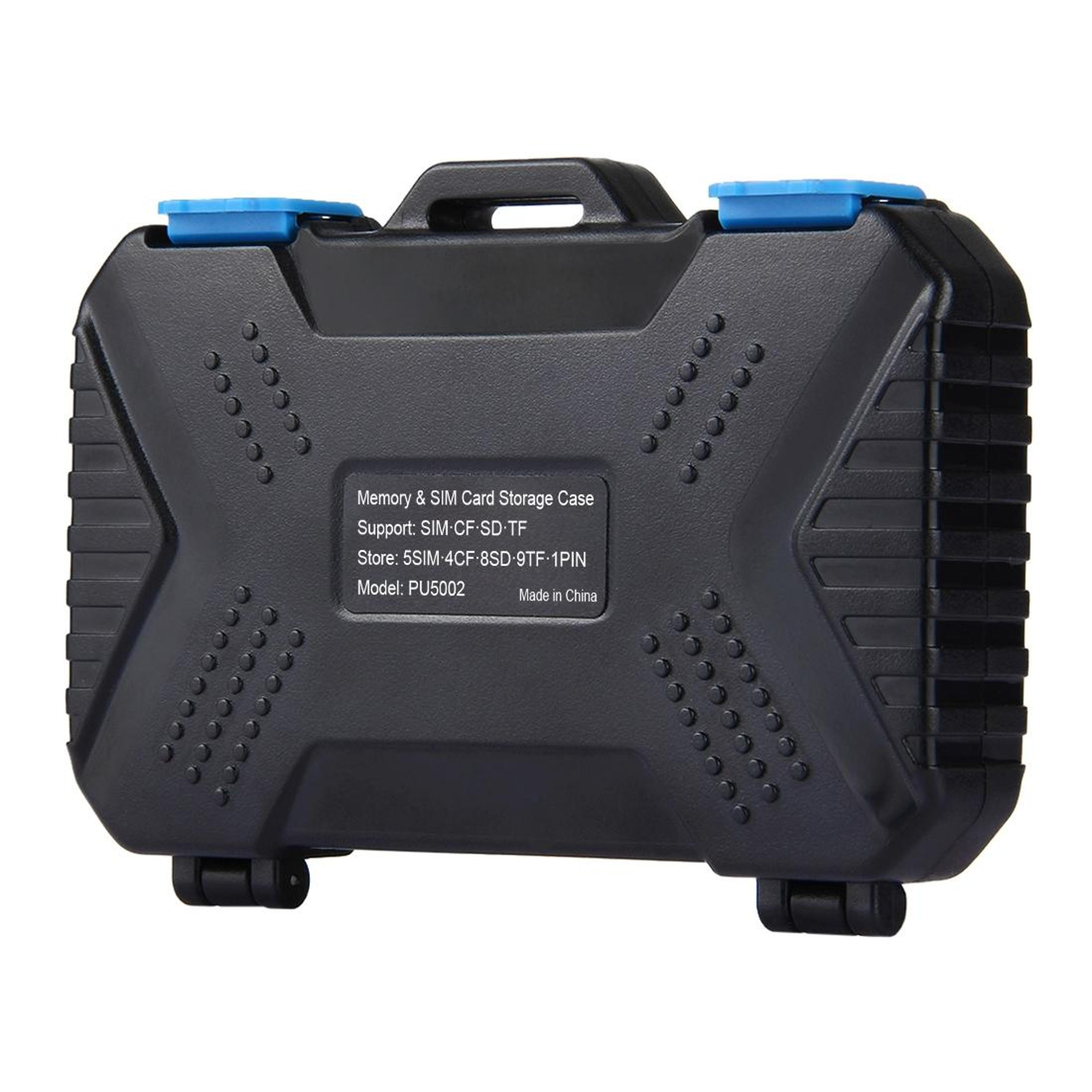 PULUZ Waterproof Memory Card Case 27 Slot SD Card Holder And SIM Card Organizer 12