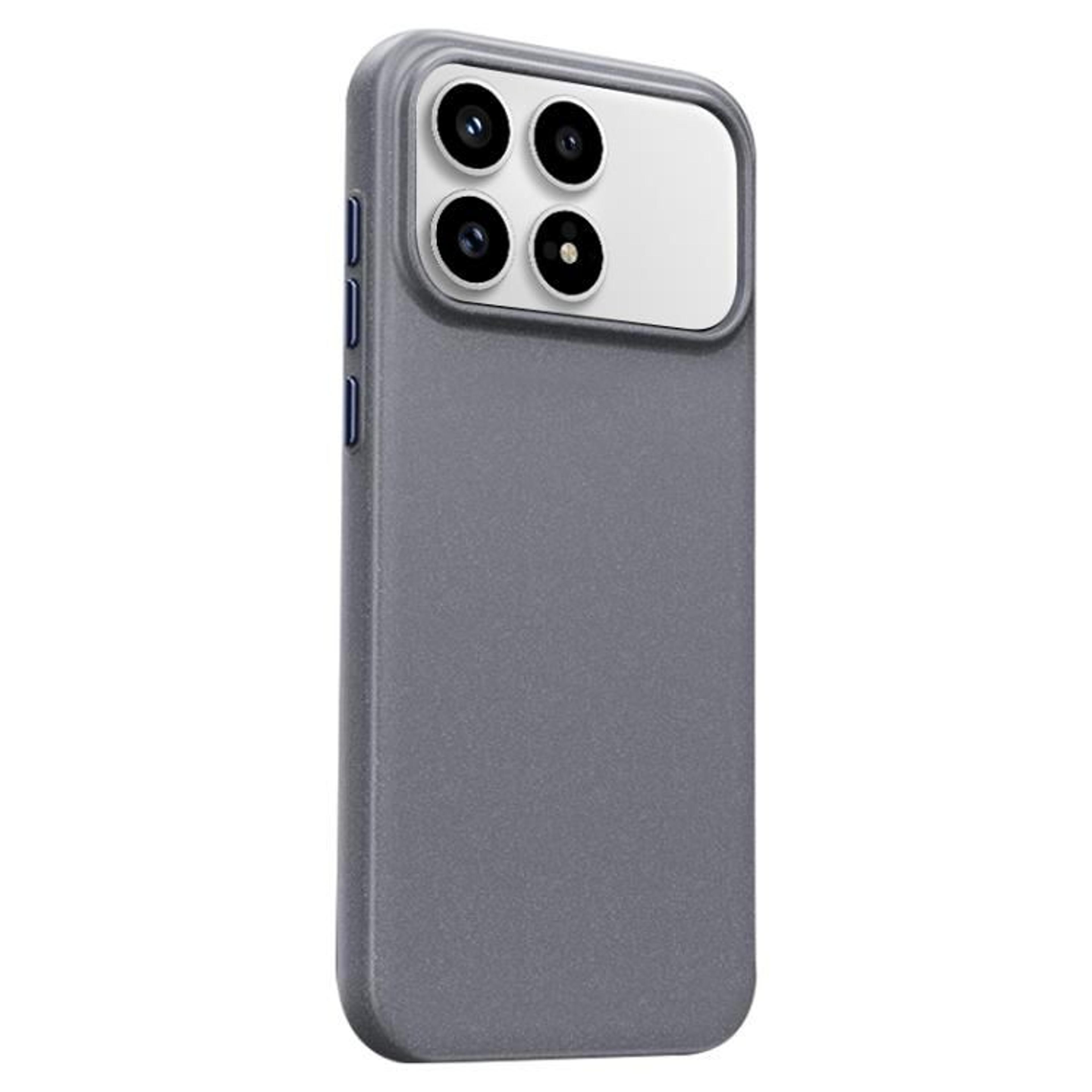 Redmi K90 Magnetic Case With Rock Sand Finish Shockproof Silicone Wireless Charging Cover 14