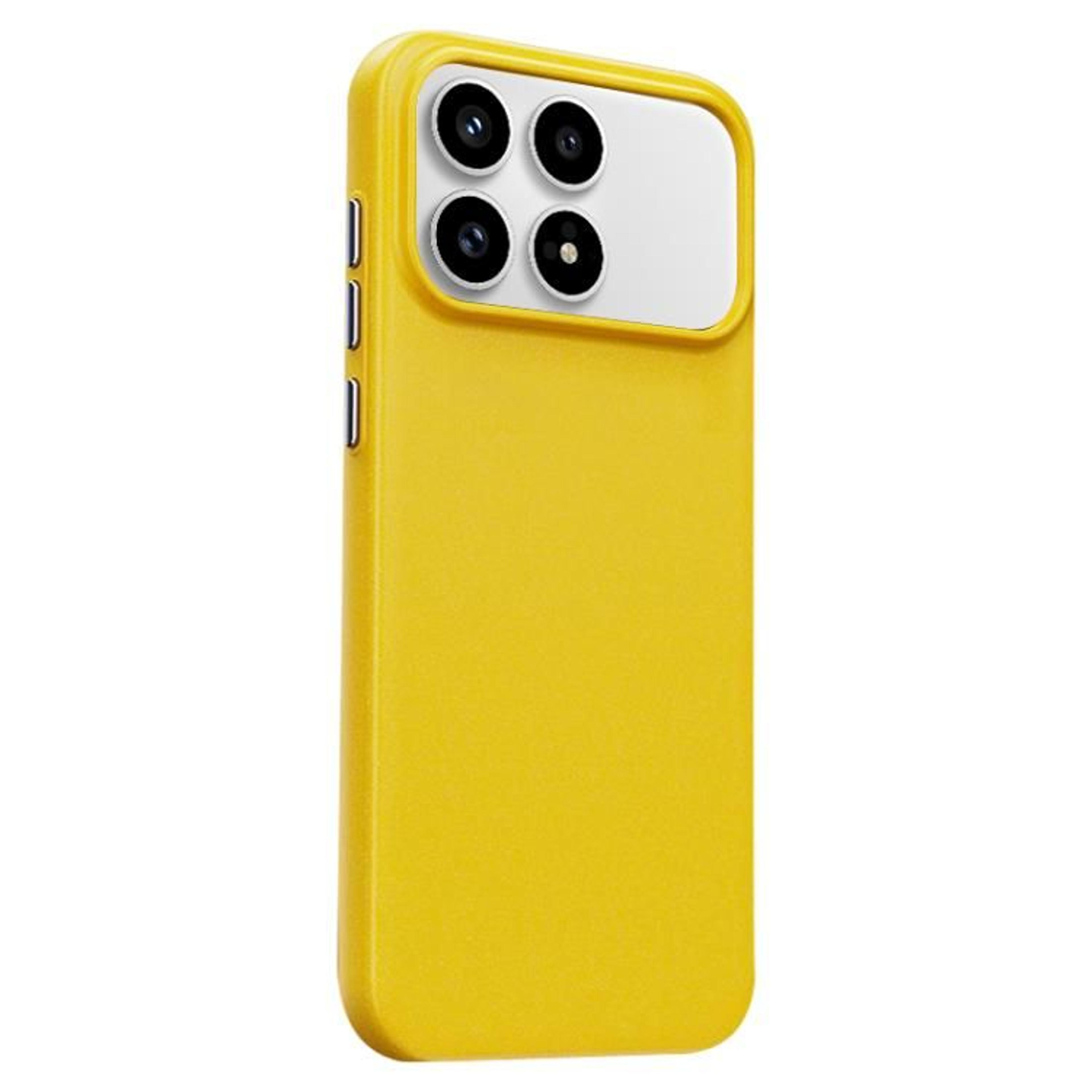 Redmi K90 Magnetic Case With Rock Sand Finish Shockproof Silicone Wireless Charging Cover 12