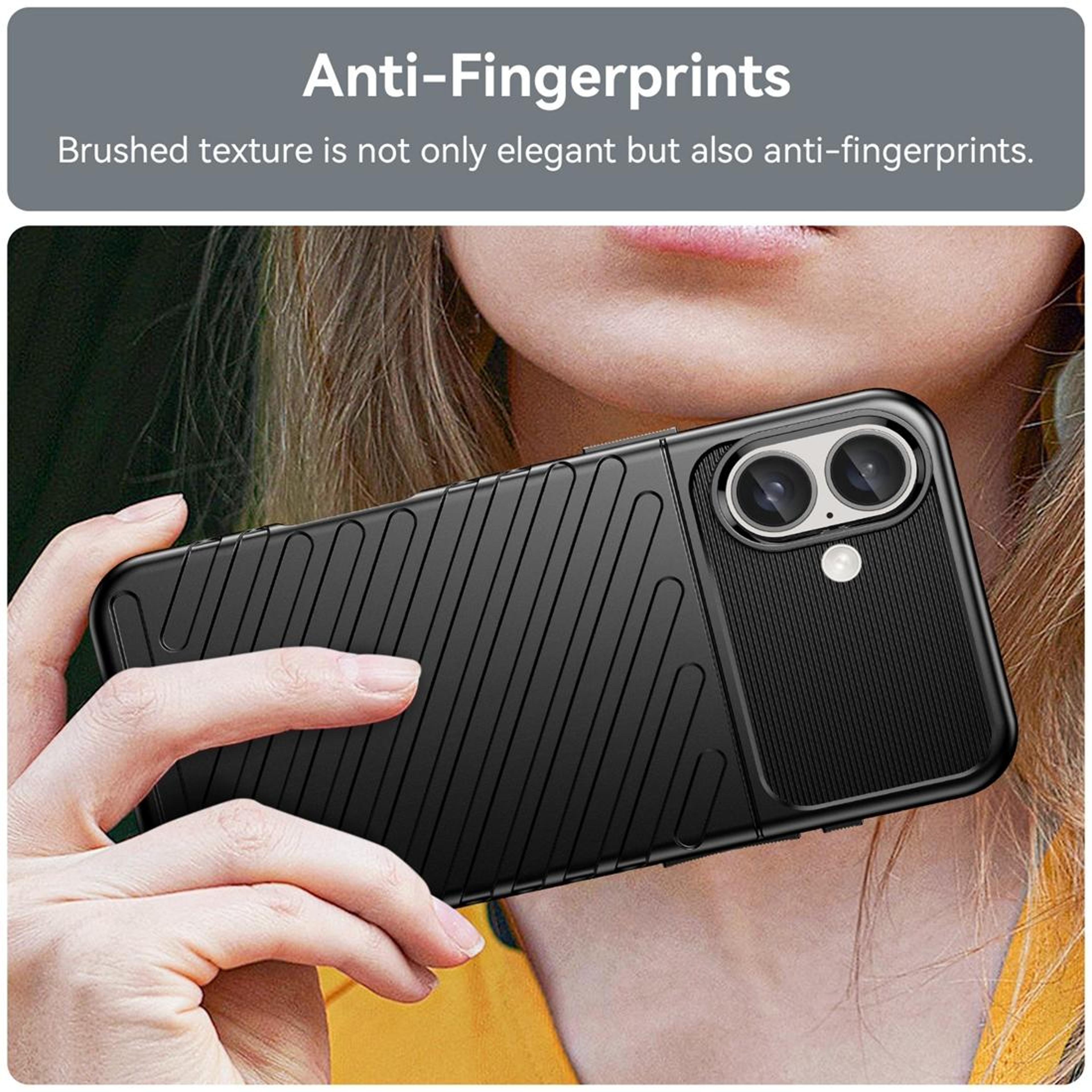 Thunderbolt IPhone 16 Plus Case Shockproof TPU Phone Case Slim Protective Cover 4