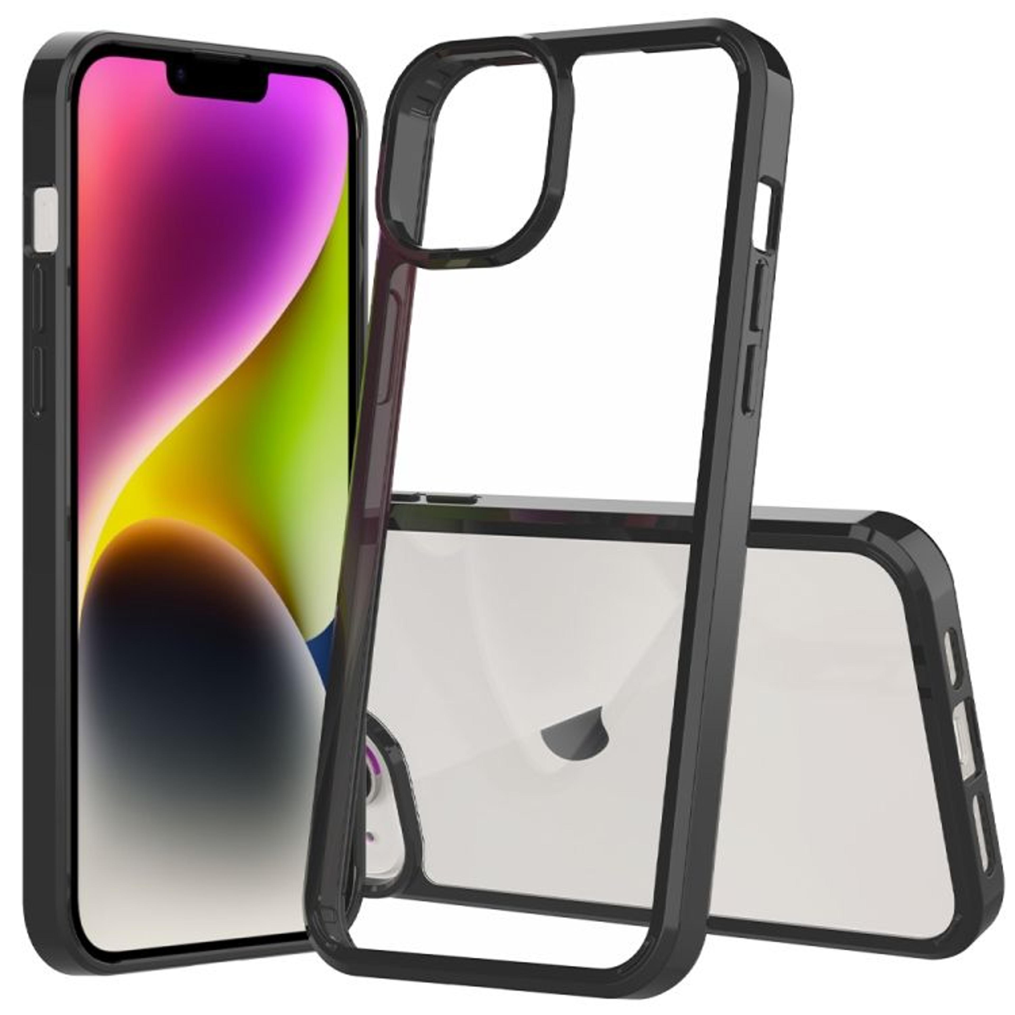 Crystal Clear IPhone 15 Plus Case Scratch Resistant Transparent Phone Case With Acrylic TPU Protect 6