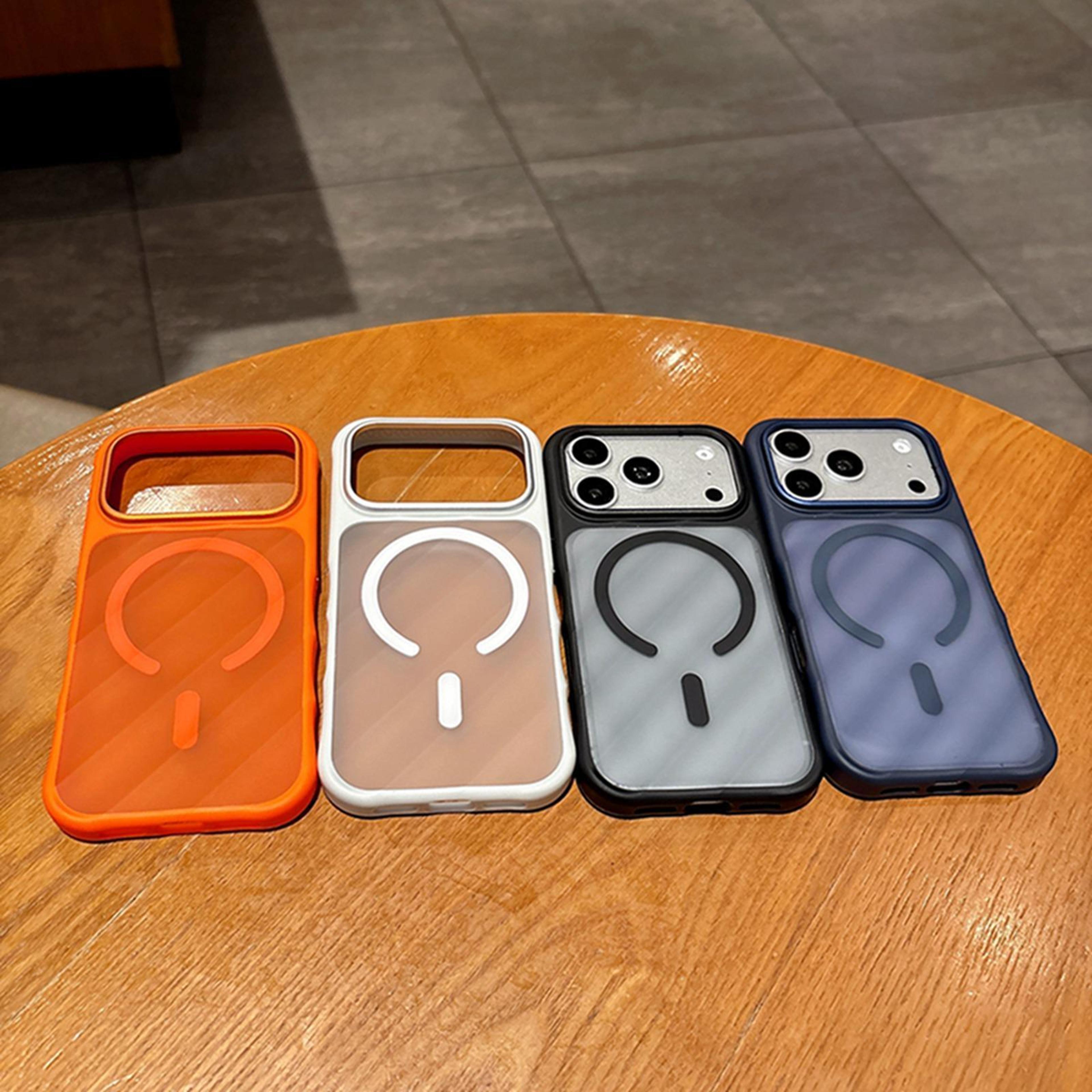 MagSafe Compatible Shockproof Clear Acrylic TPU Phone Case For IPhone 17 Pro 1