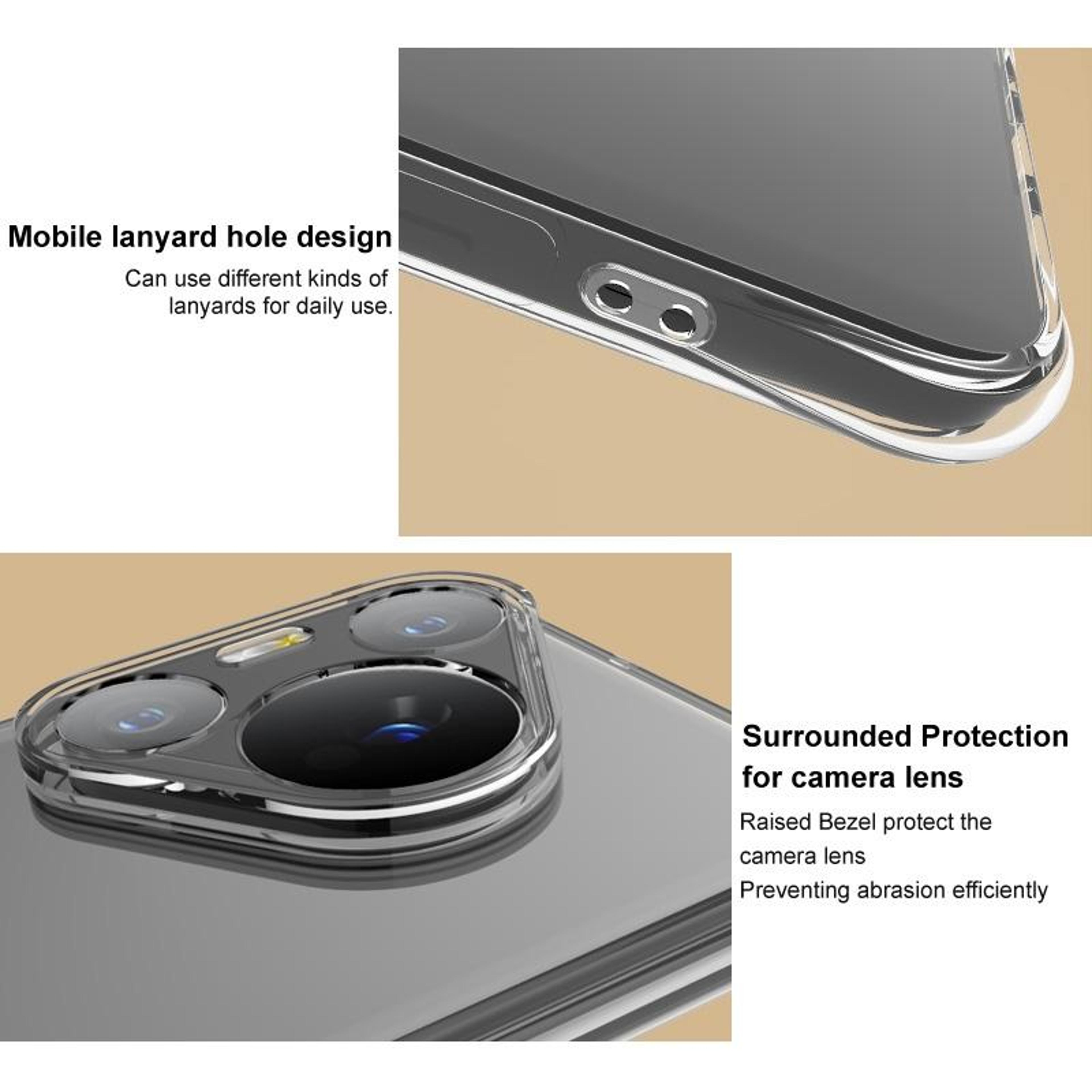 IMAK Nothing CMF Phone 1 Case Clear Shockproof TPU Case With Airbag Drop Protection 3