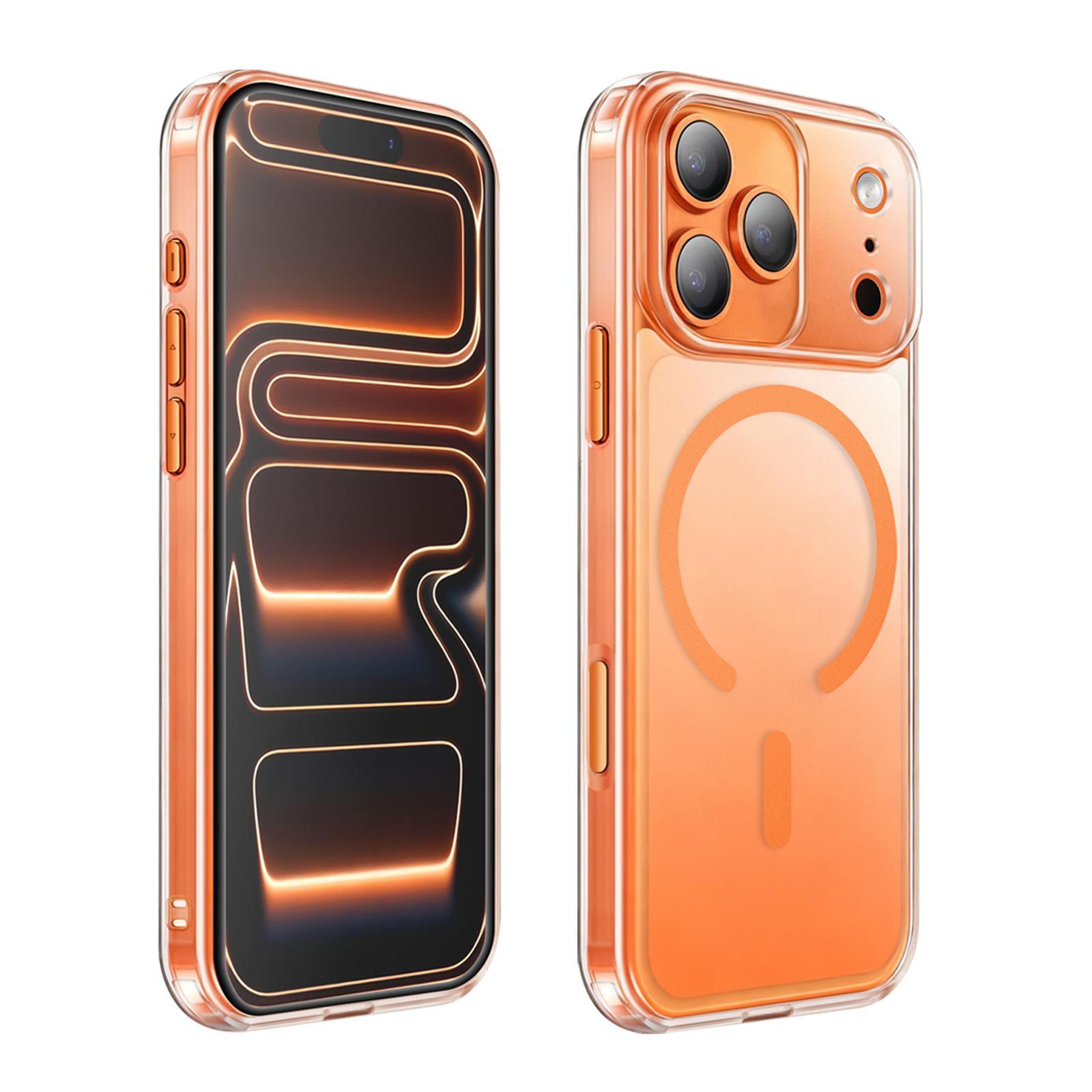 XDcase Magnetic IPhone 17 Pro Max Case Frosted Transparent Shockproof Phone Case 1
