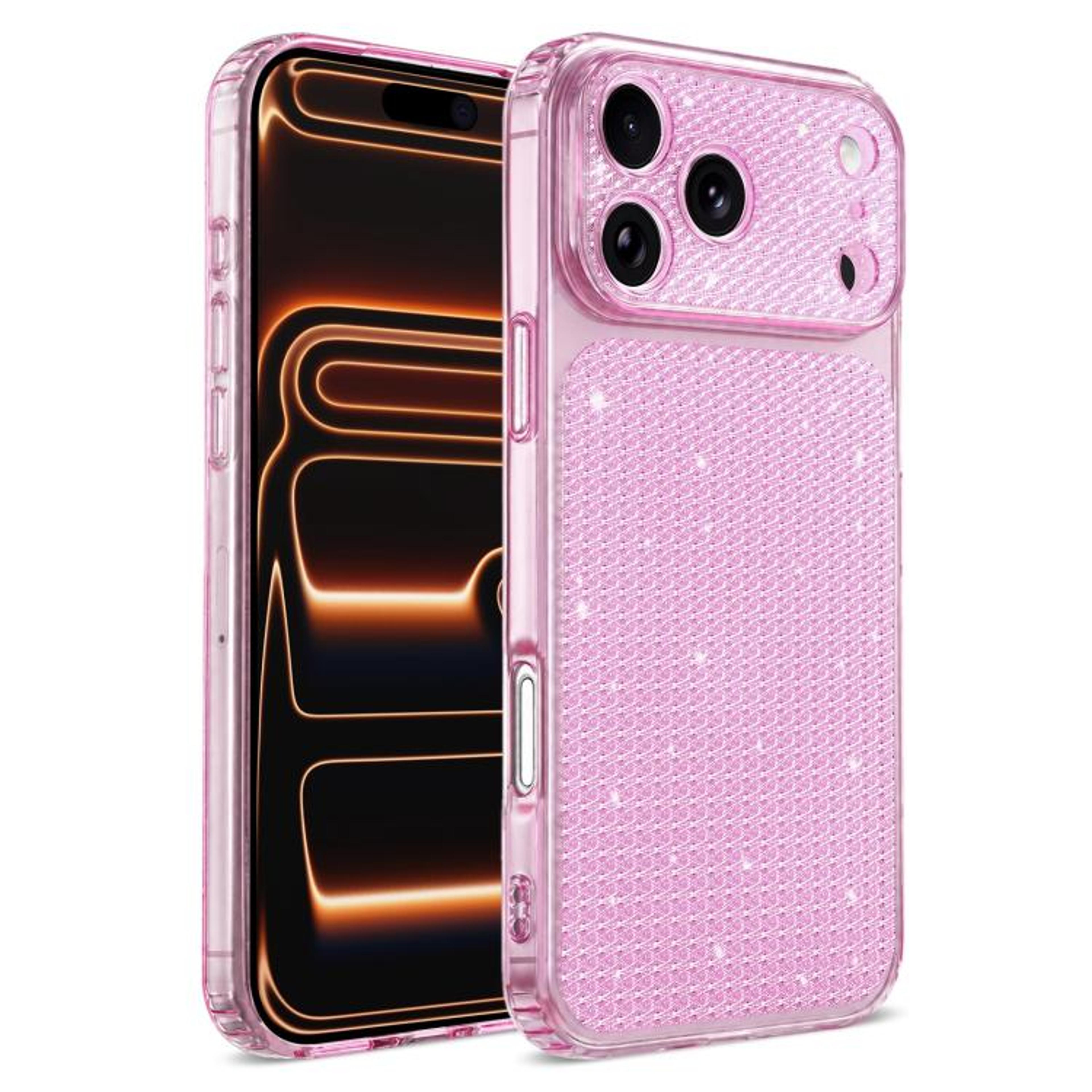 Luxury Glitter Diamond Shockproof IPhone 17 Pro Case With Airbag Protection 7