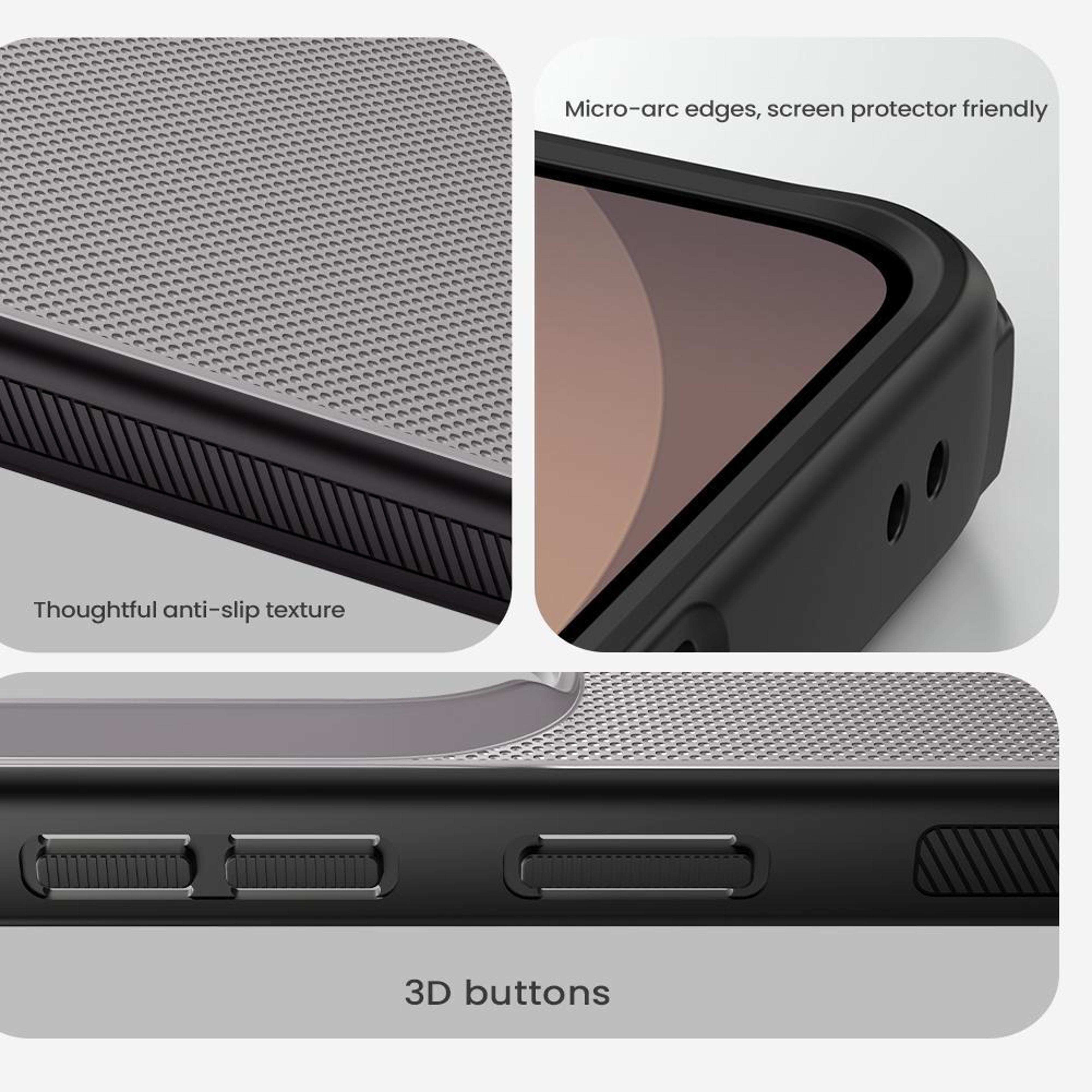 Super Frosted Shield Pro Samsung Galaxy S26 Ultra Case With Shockproof PC TPU Protection 3