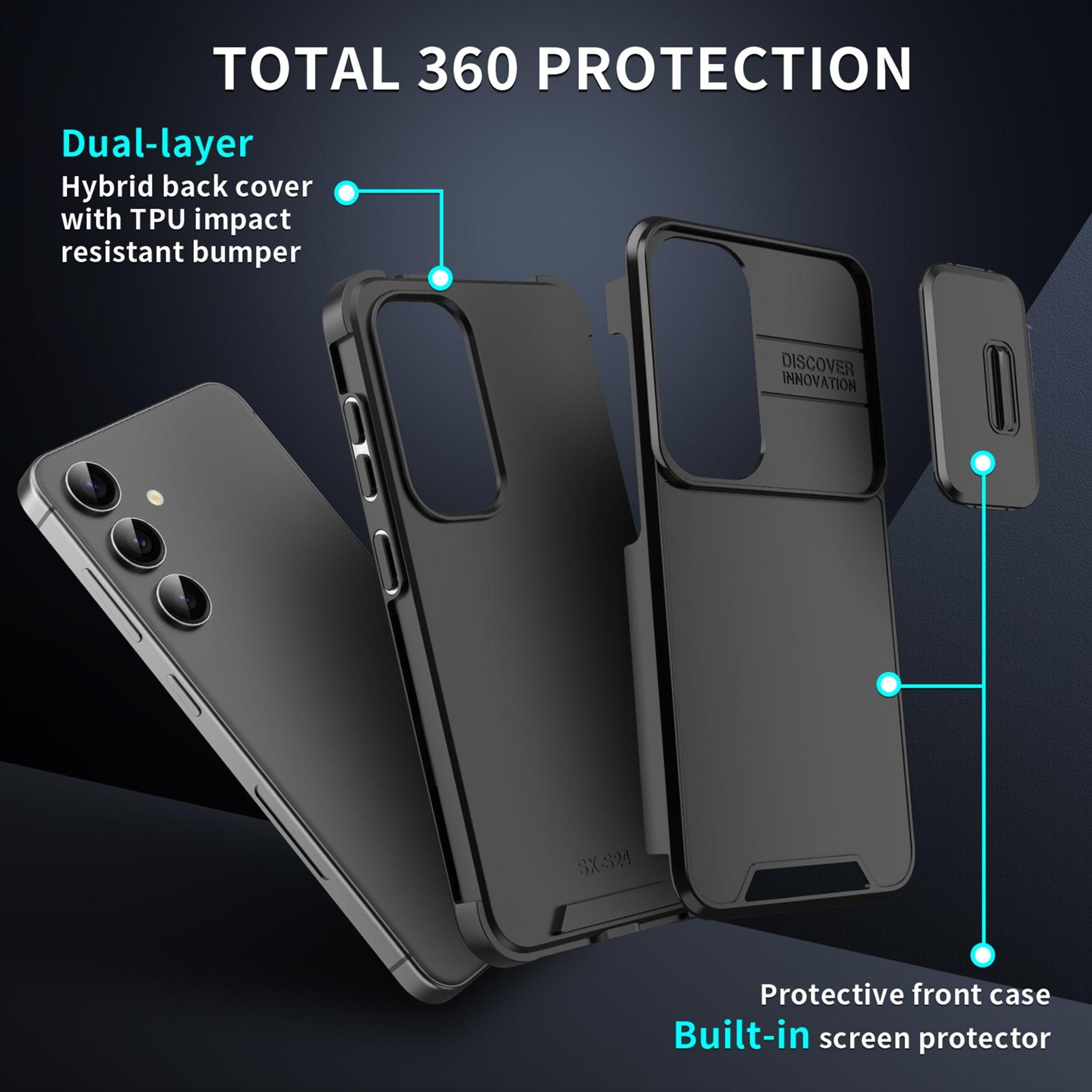 Samsung Galaxy S22 Ultra 5G CamShield Protective Case With Sliding Camera Cover 5