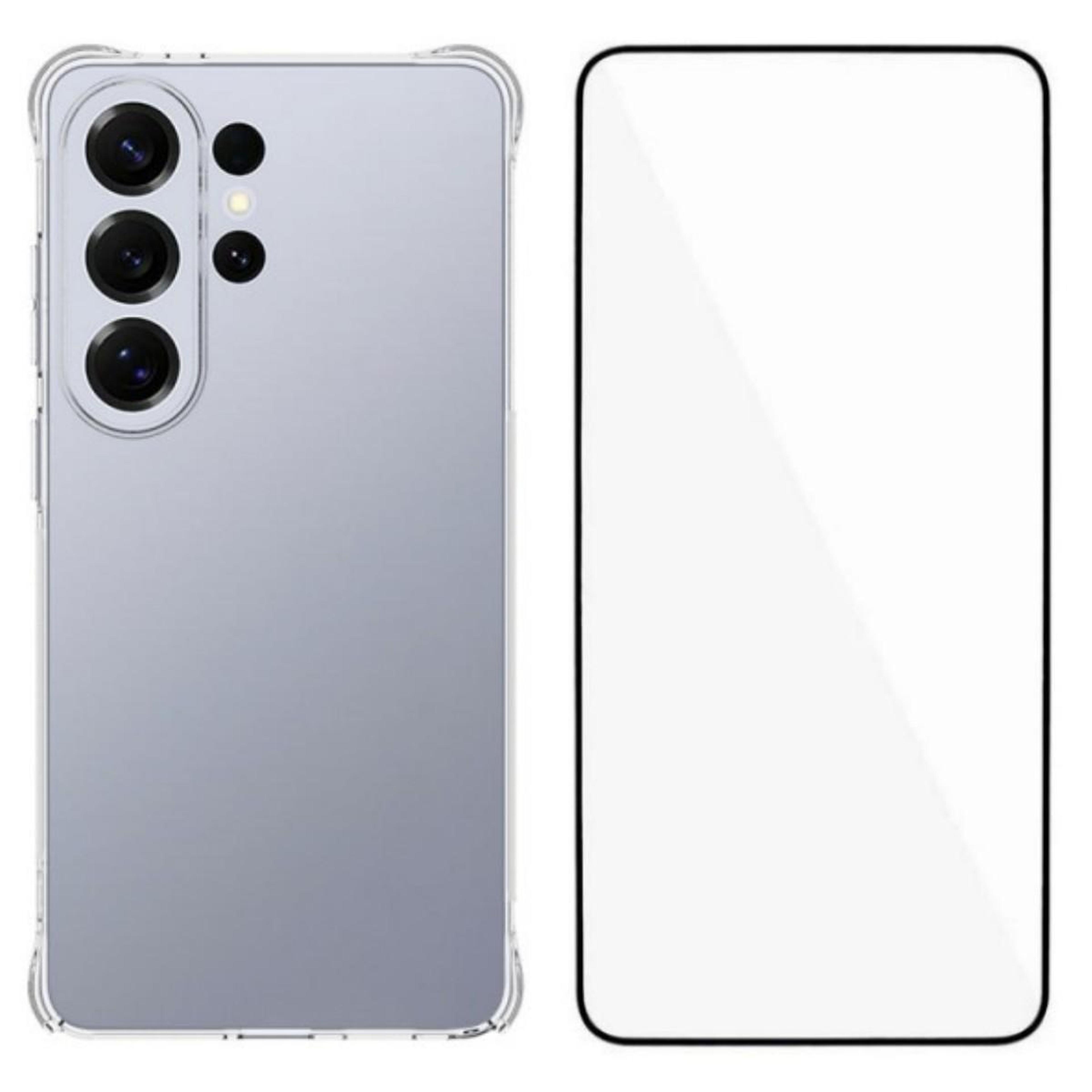 galaxy s26 ultra clear shockproof tpu case with screen protector