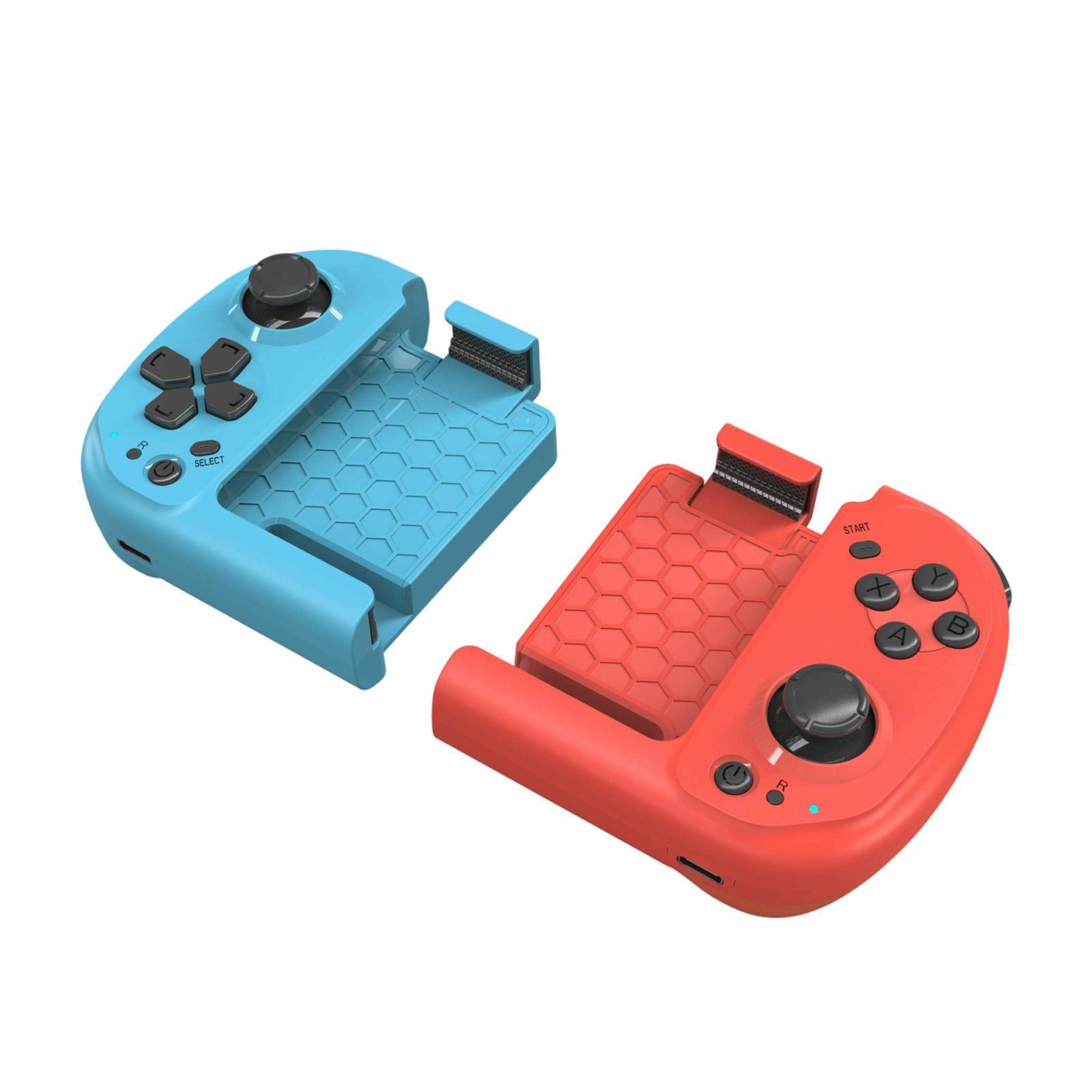 mocute 061 bluetooth mobile game controller with split dual joysticks for android and ios