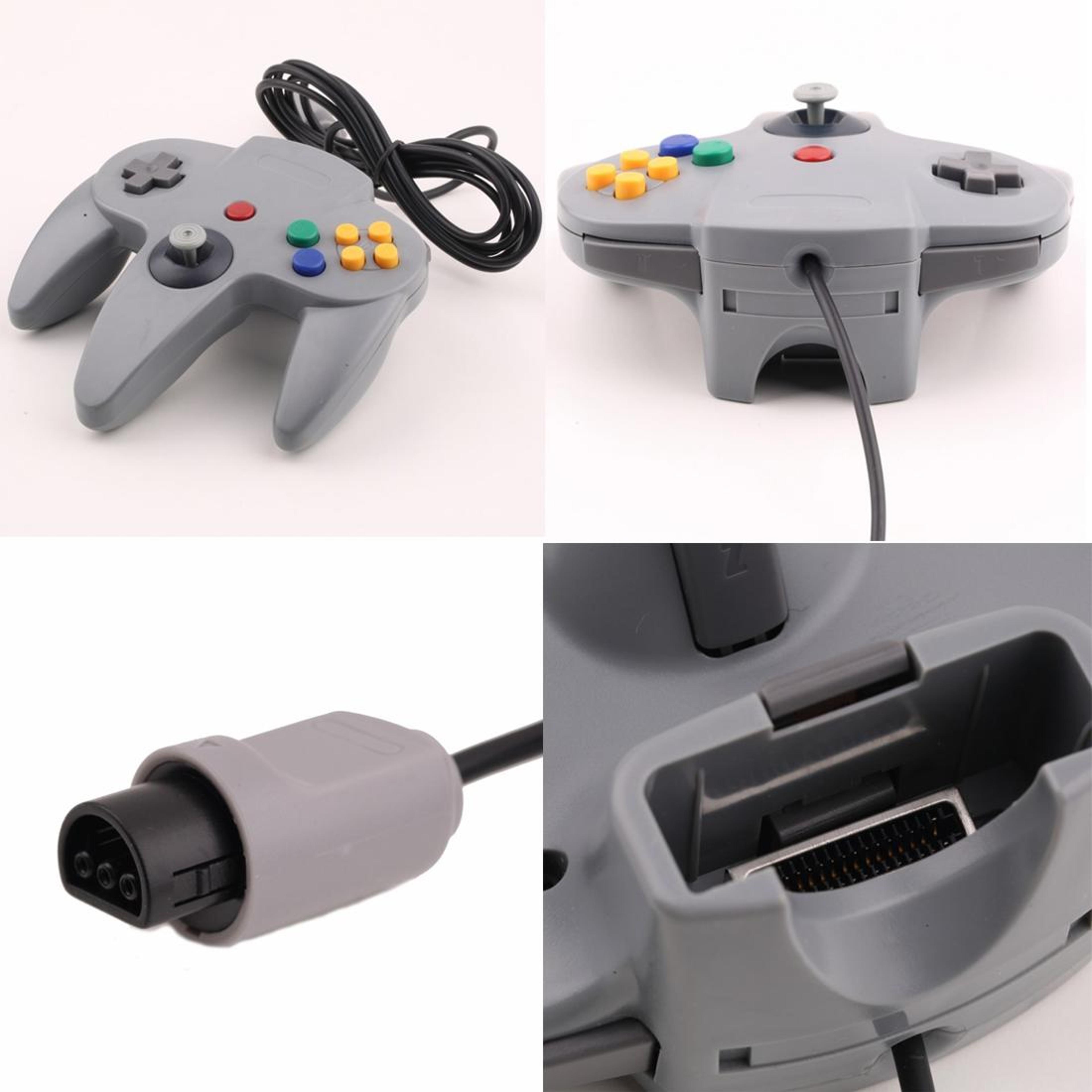 Classic Nintendo 64 Controller Wired N64 Gamepad With Ergonomic Plug And Play Design 3