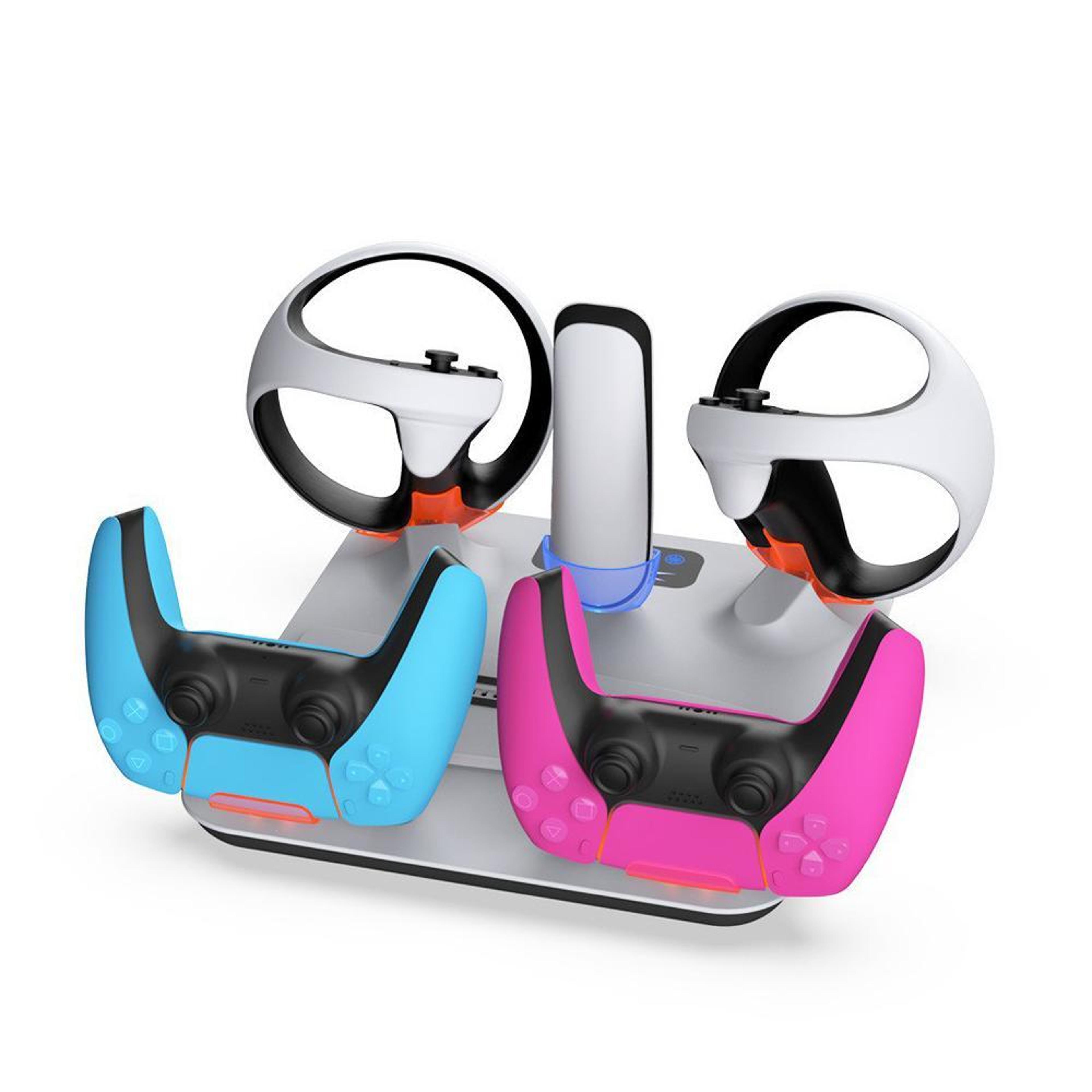DOBE TP53550 PS5 Cooling Stand With Dual Controller Charging Station For PS5 Slim And PS VR2 2
