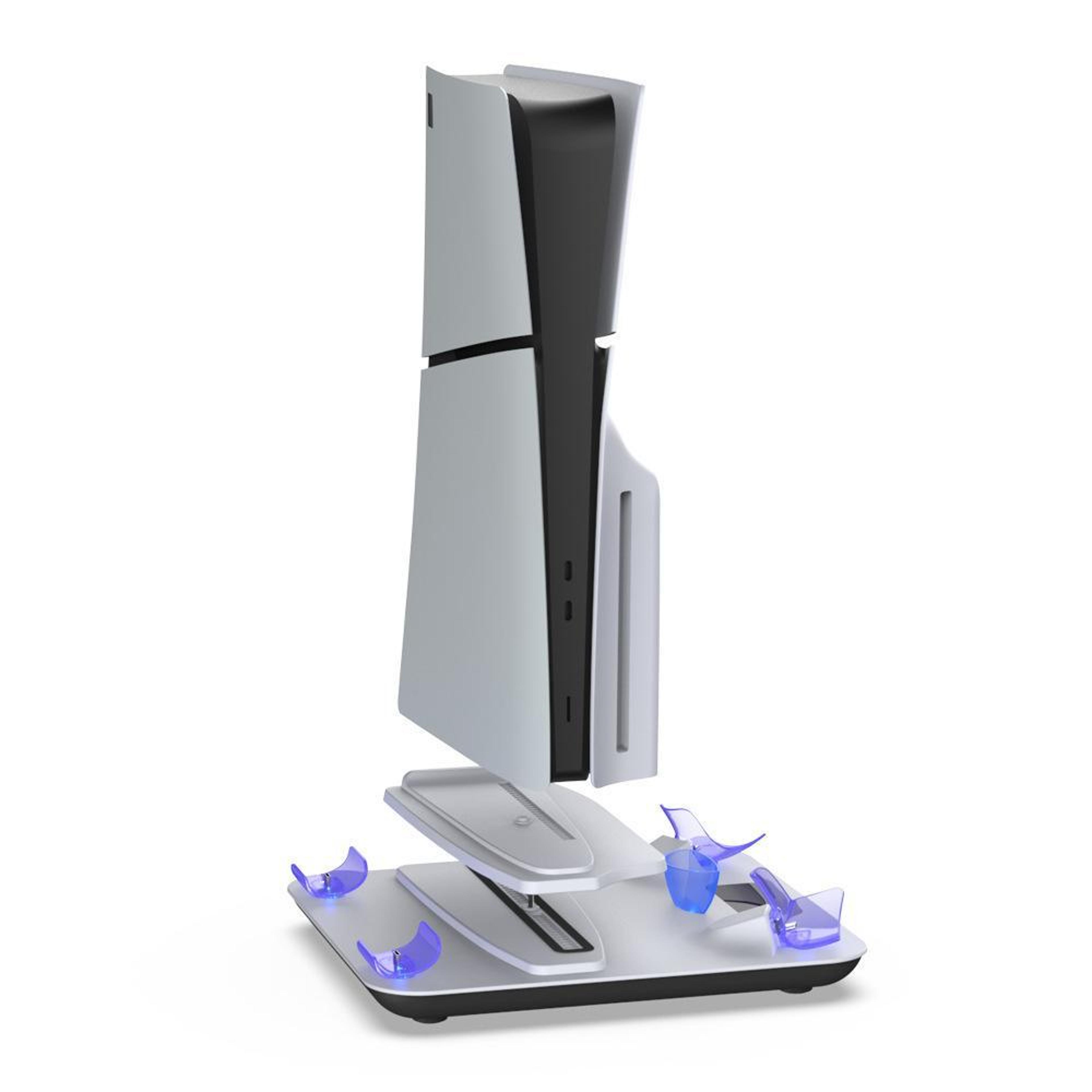 DOBE TP53550 PS5 Cooling Stand With Dual Controller Charging Station For PS5 Slim And PS VR2 3