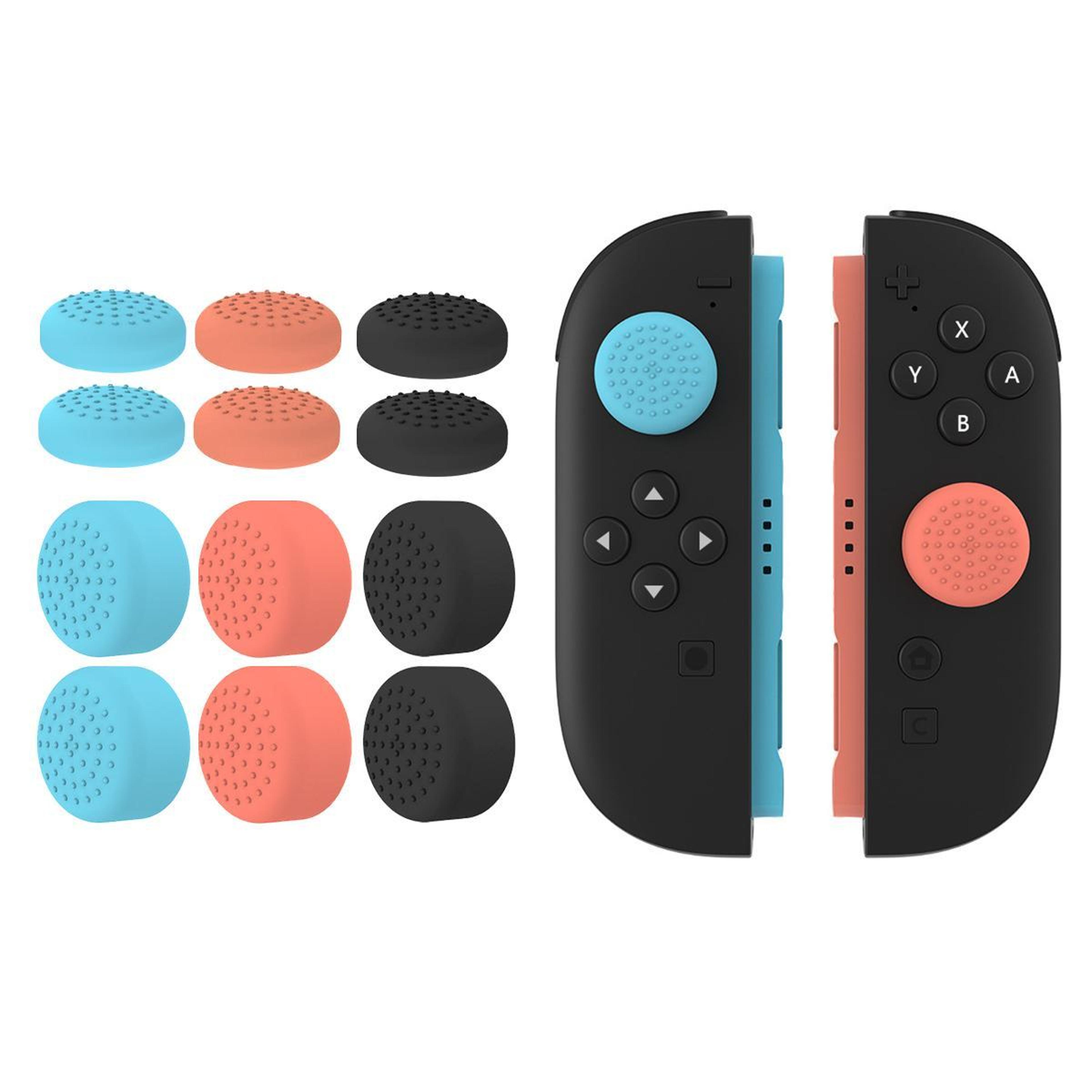nintendo switch 2 thumb grips and silicone thumbstick caps
