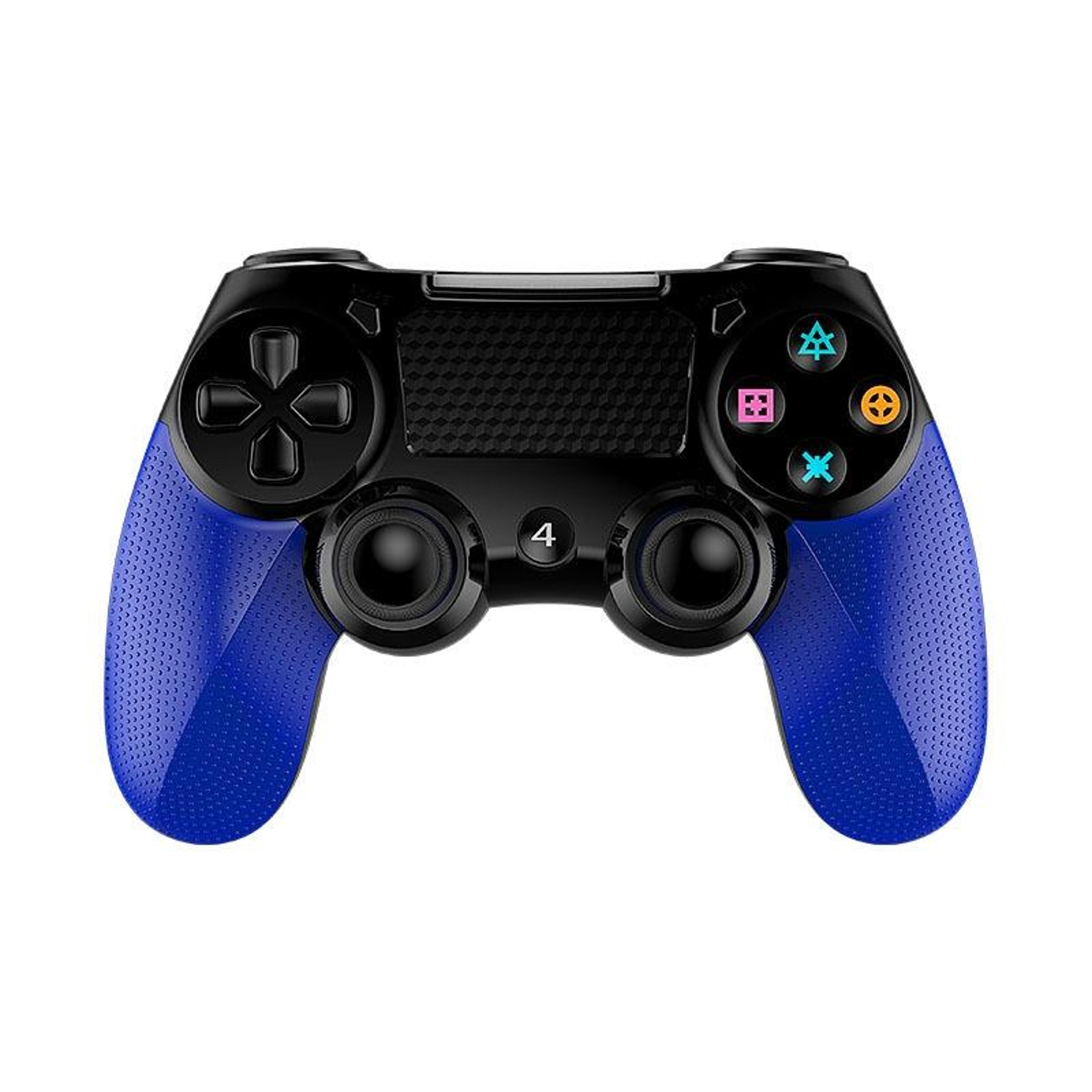 wireless ps4 controller with touchpad, dual vibration and bluetooth gamepad for ps4 and pc